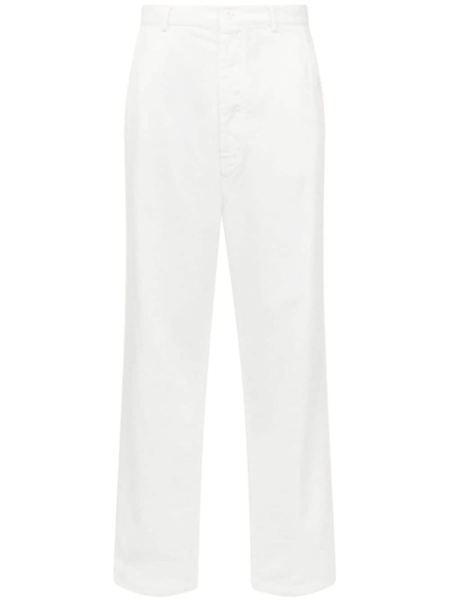 Mm6 Maison Margiela Bull Cotton Trousers