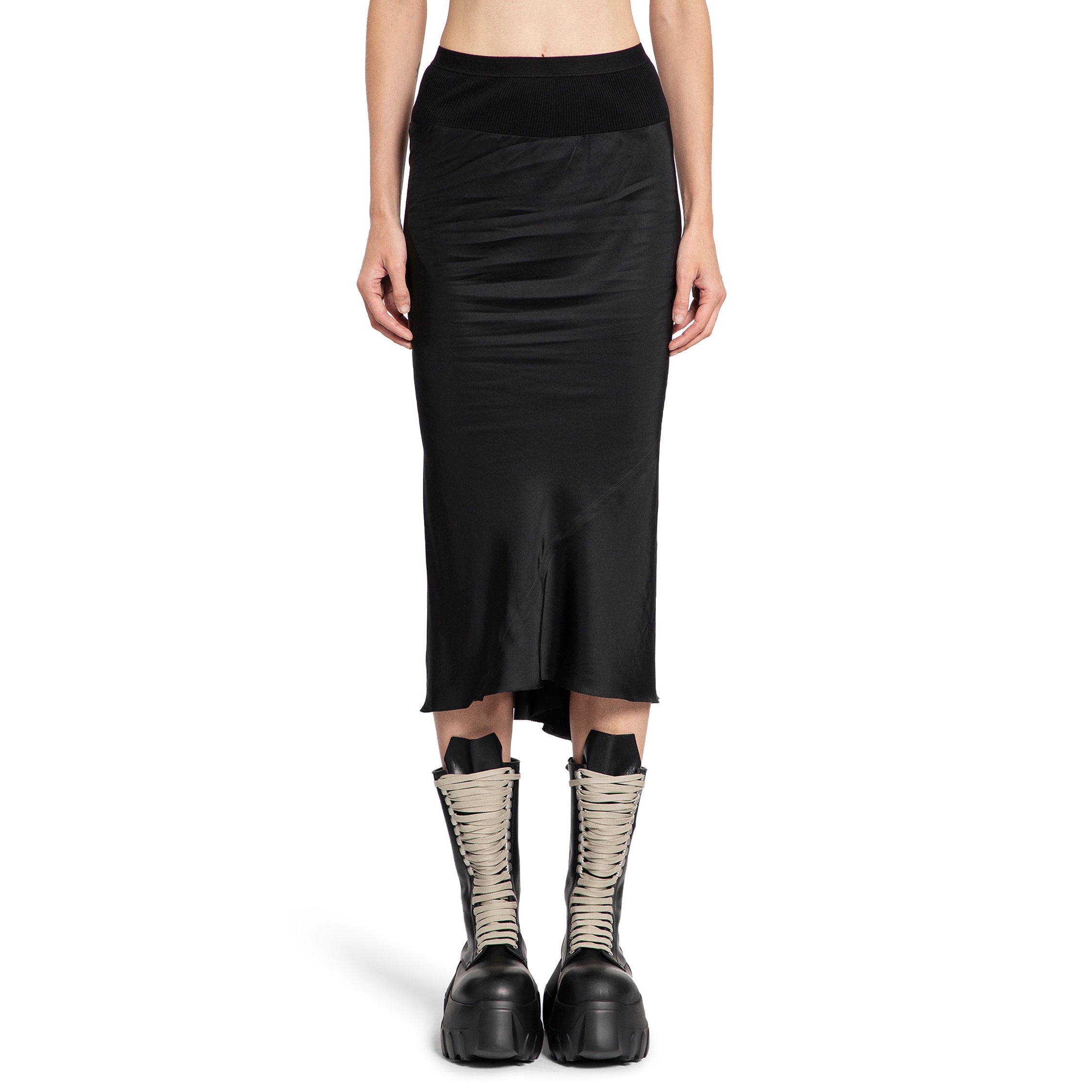 RICK OWENS WOMAN BLACK SKIRTS