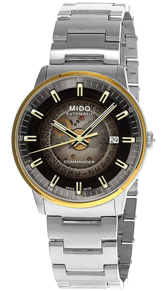 MIDO Commander 40MM AUTO SS Black Dial Men's Watch M021.407.21.411.00 / M0214072141100