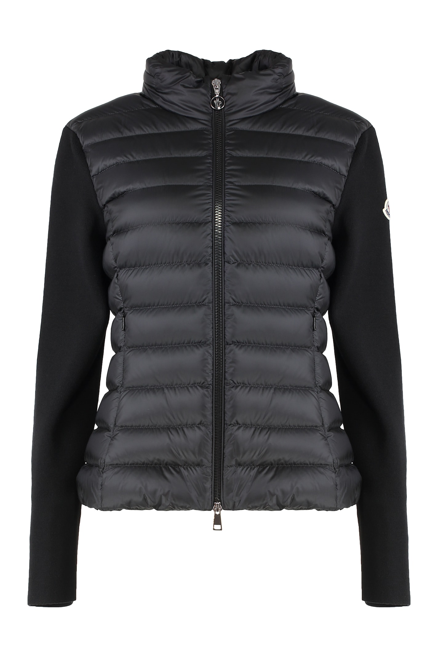 Moncler Cardigan With Padded Front Panel