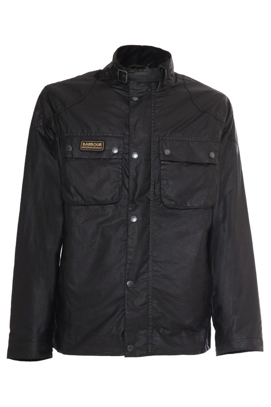 Barbour Logo-patch Long-sleeved Jacket
