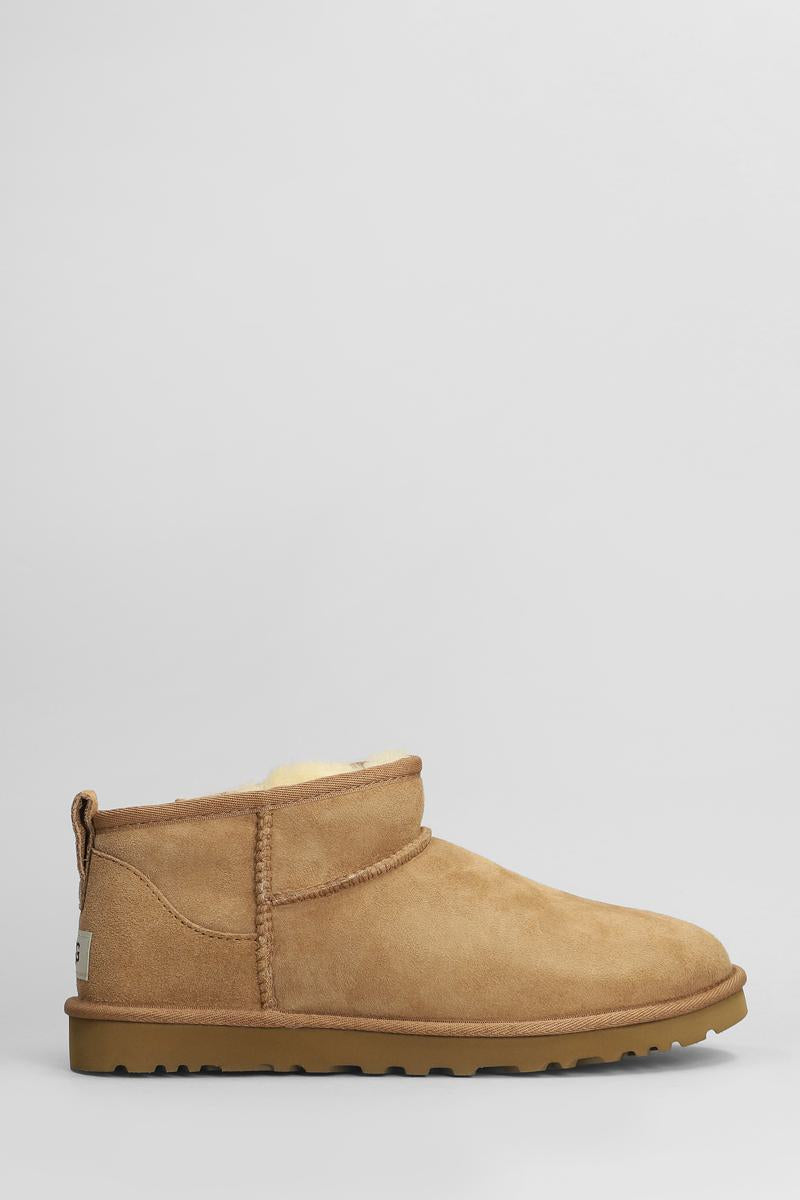 UGG Classic Ultra Mini Low Heels Ankle Boots