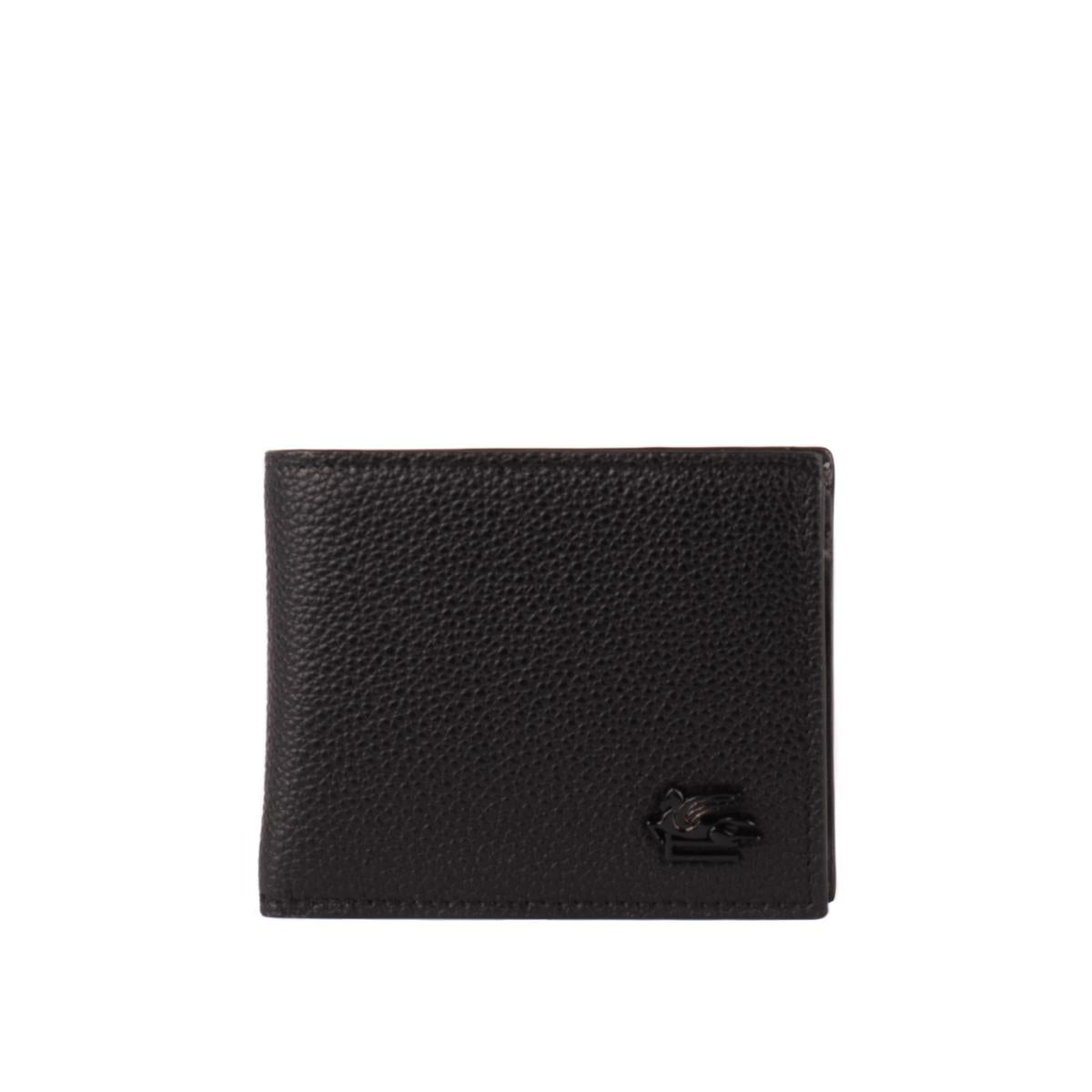 Etro 皮革飞马钱包
