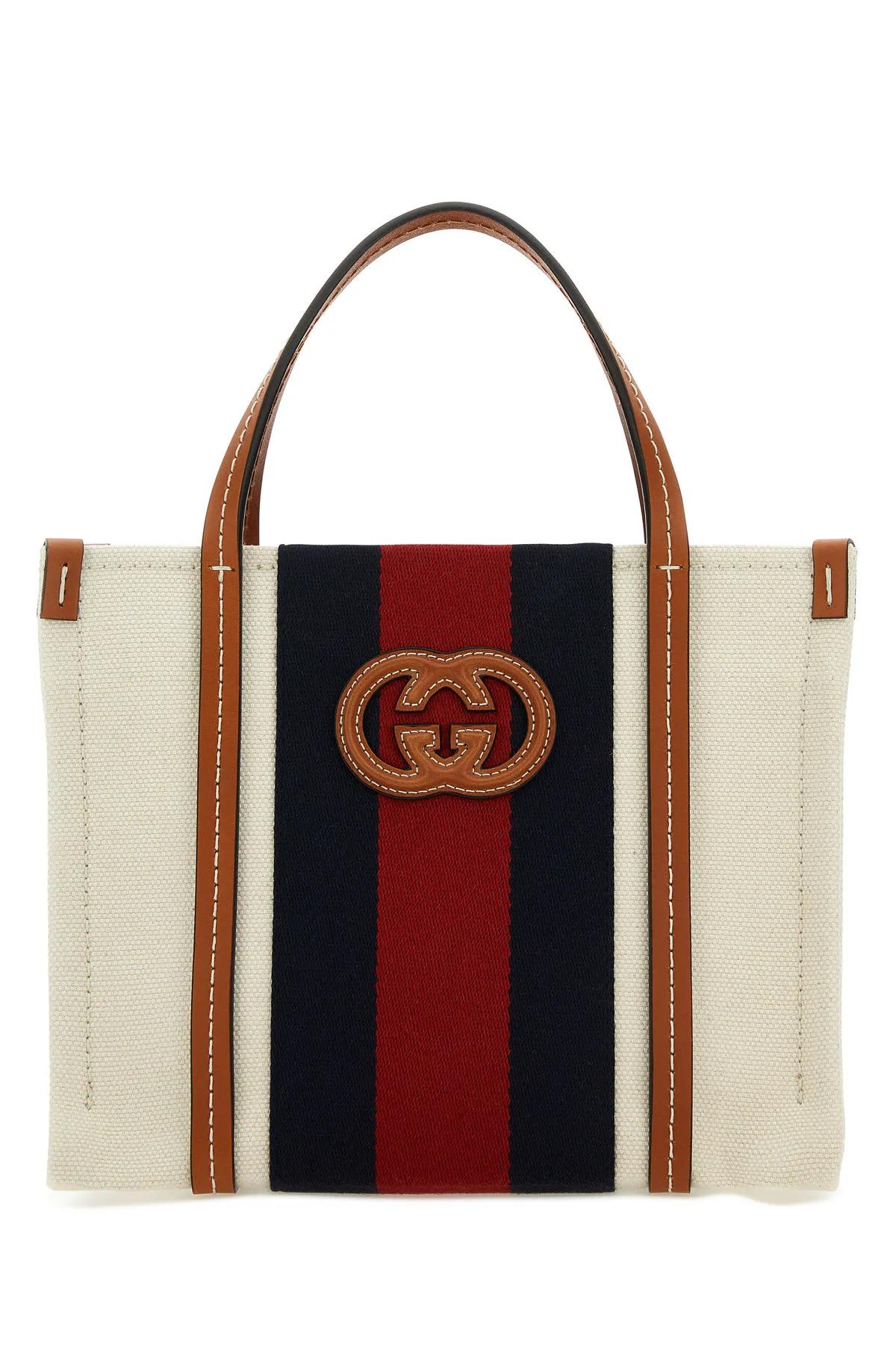 Gucci Multicolor Canvas Handbag