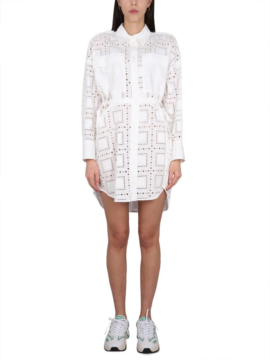 Msgm Chemisier Dress