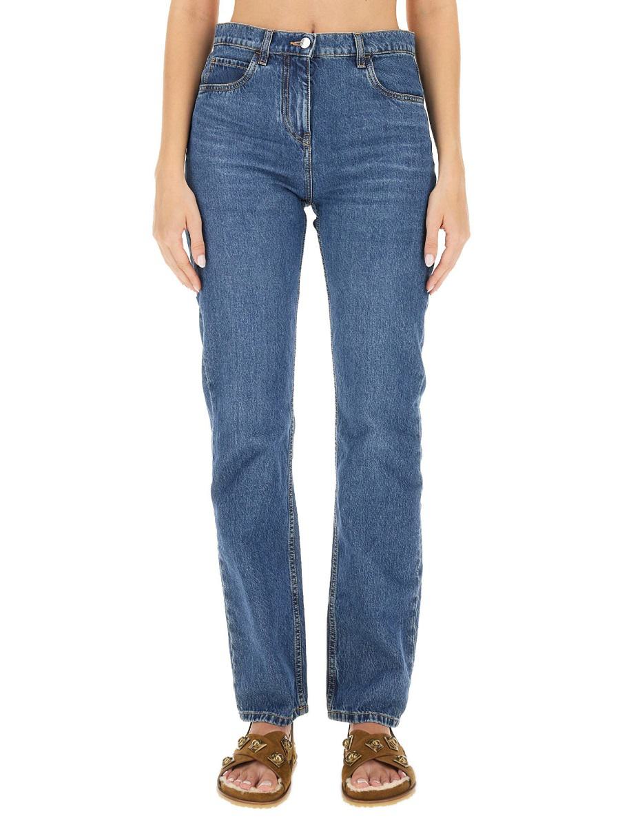 Etro Jeans With Logo Embroidery