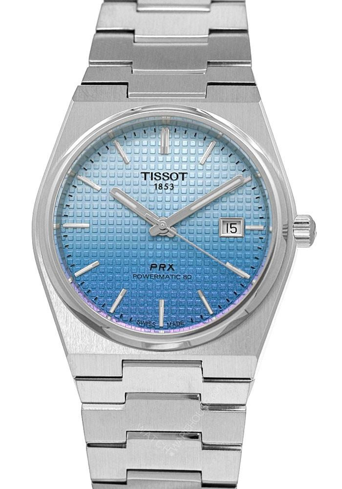 TISSOT PRX Powermatic 80 40MM Automatic Men's Watch T137.407.11.351.01 / T1374071135101
