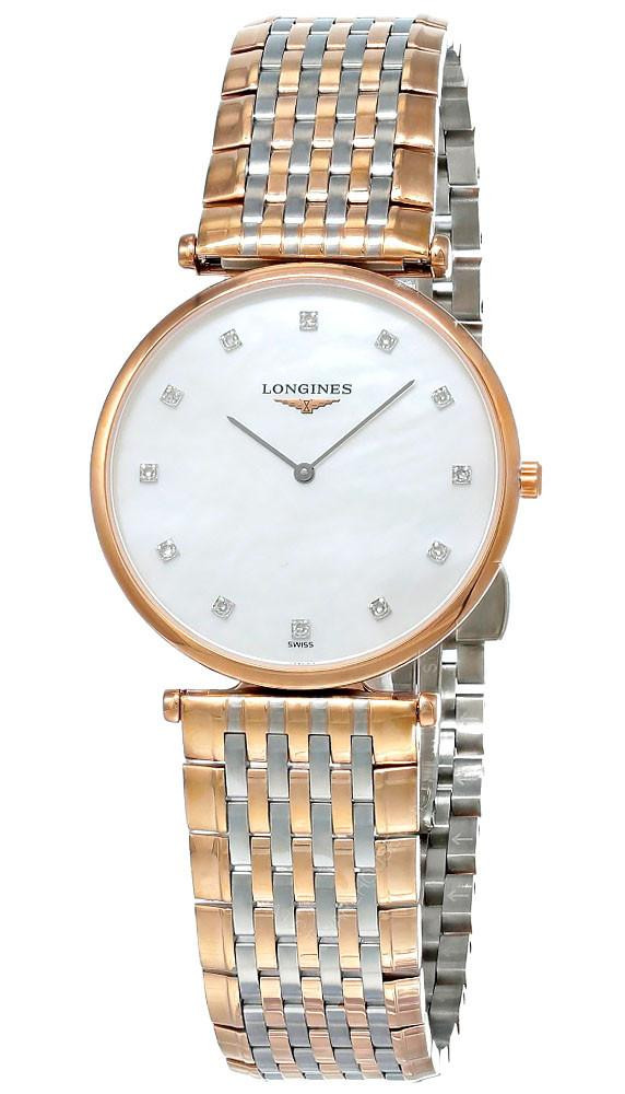 LONGINES La Grande Classique 33MM 12 Diamond MOP Unisex Watch L4.709.1.88.7 / L4709188D