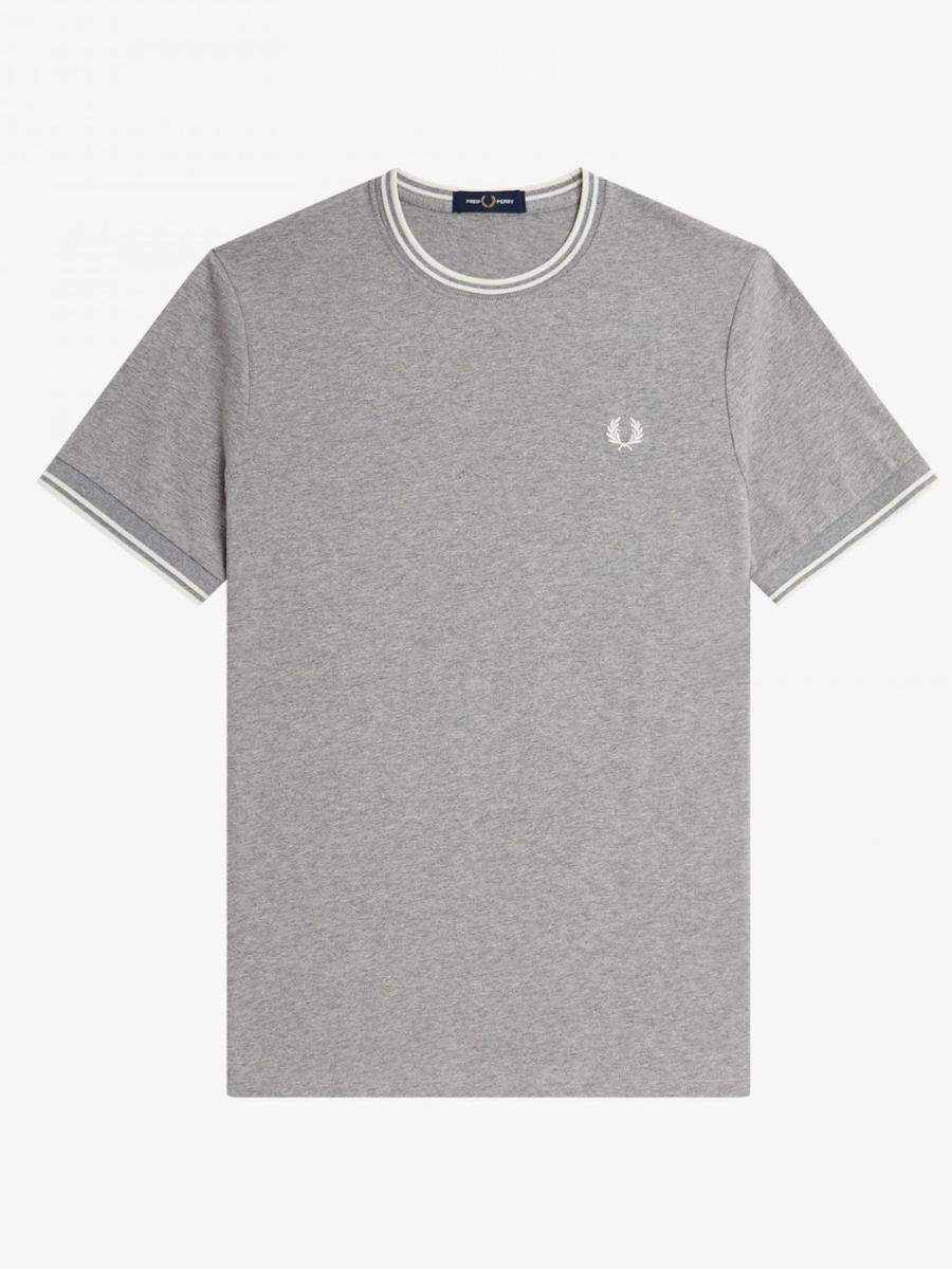 Fred Perry Fp Twin Tipped T-Shirt Clothing