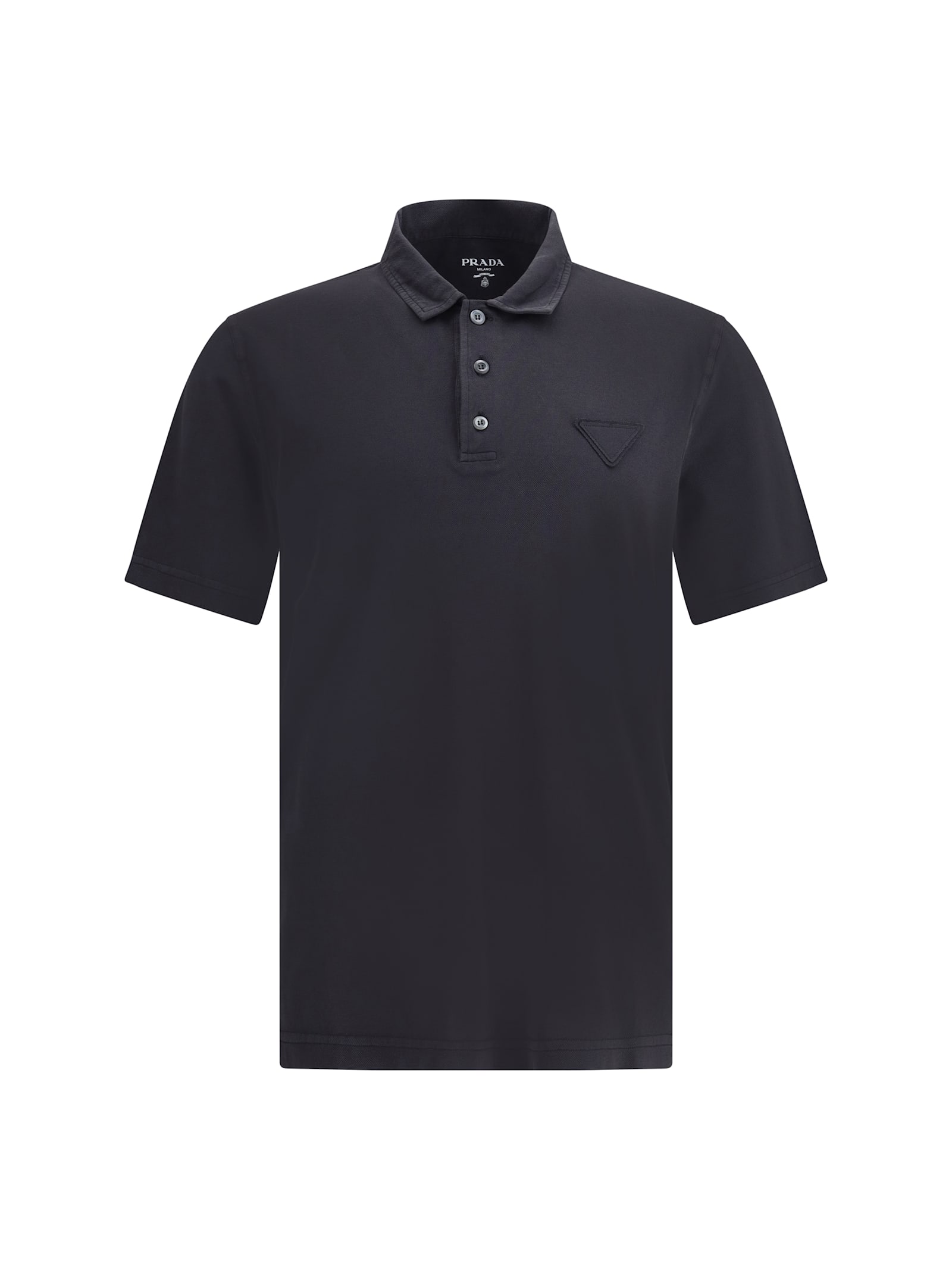 Prada Logoed Polo Shirt