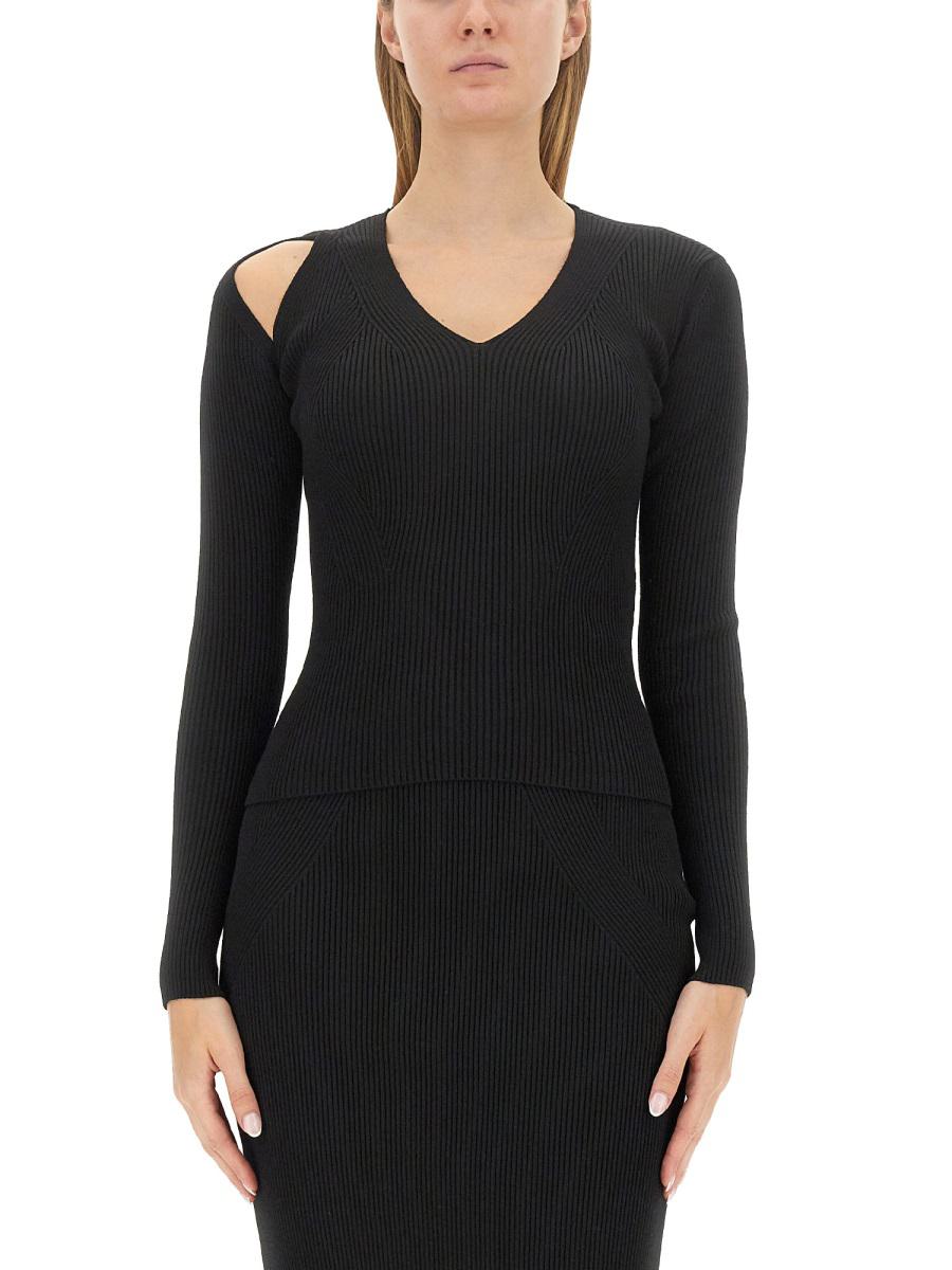 Alexander McQueen Shirt Cut Out