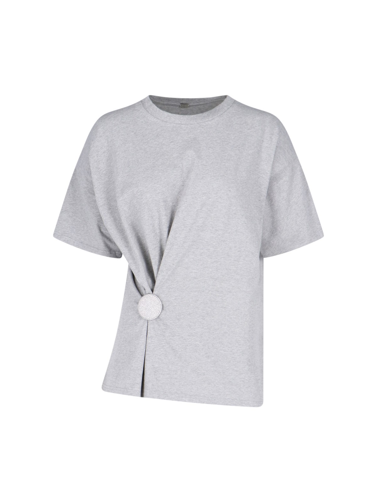 ALL IN Asymmetrical Draped T-Shirt
