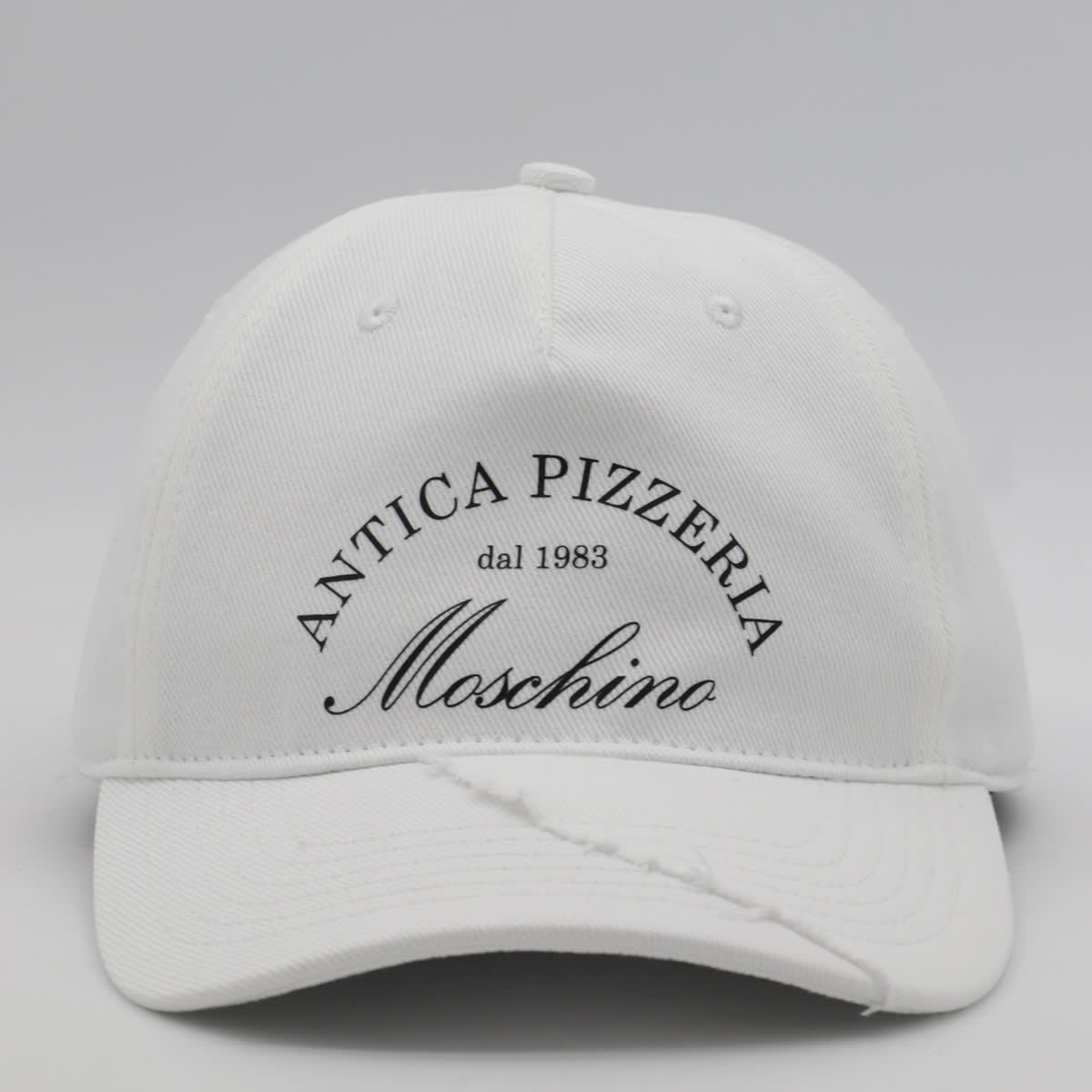 Moschino White Cotton Hat
