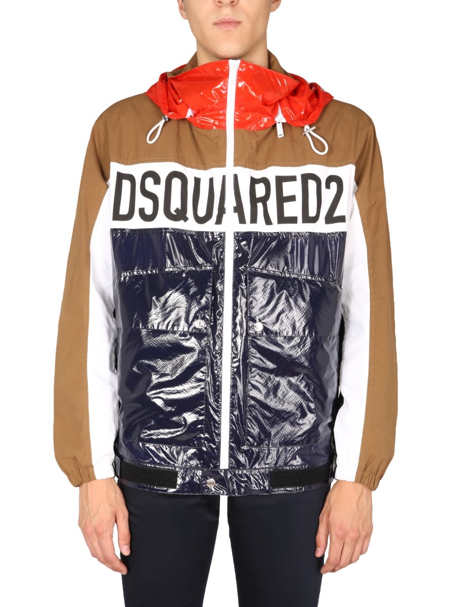 Dsquared2 科技面料飞行夹克