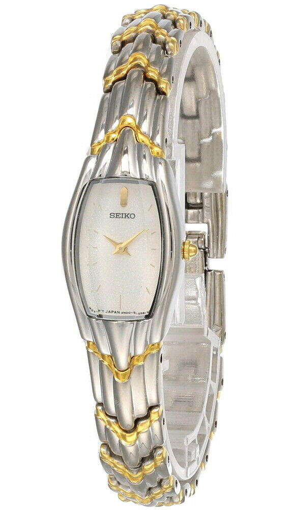Seiko Silver Dial 2-Tone S-Steel Women's Watch SXNR67