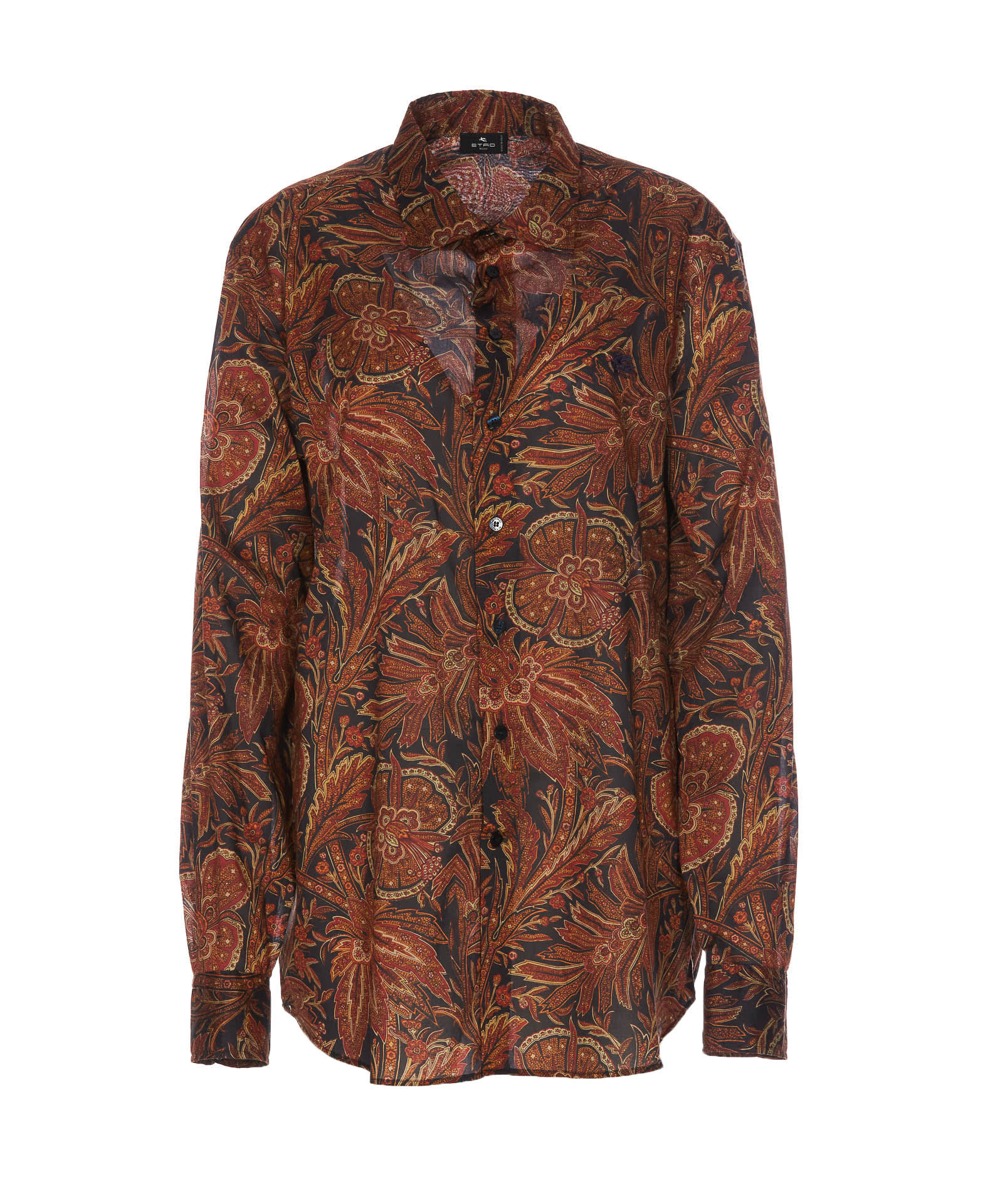 Etro Floreal荷叶衬衫