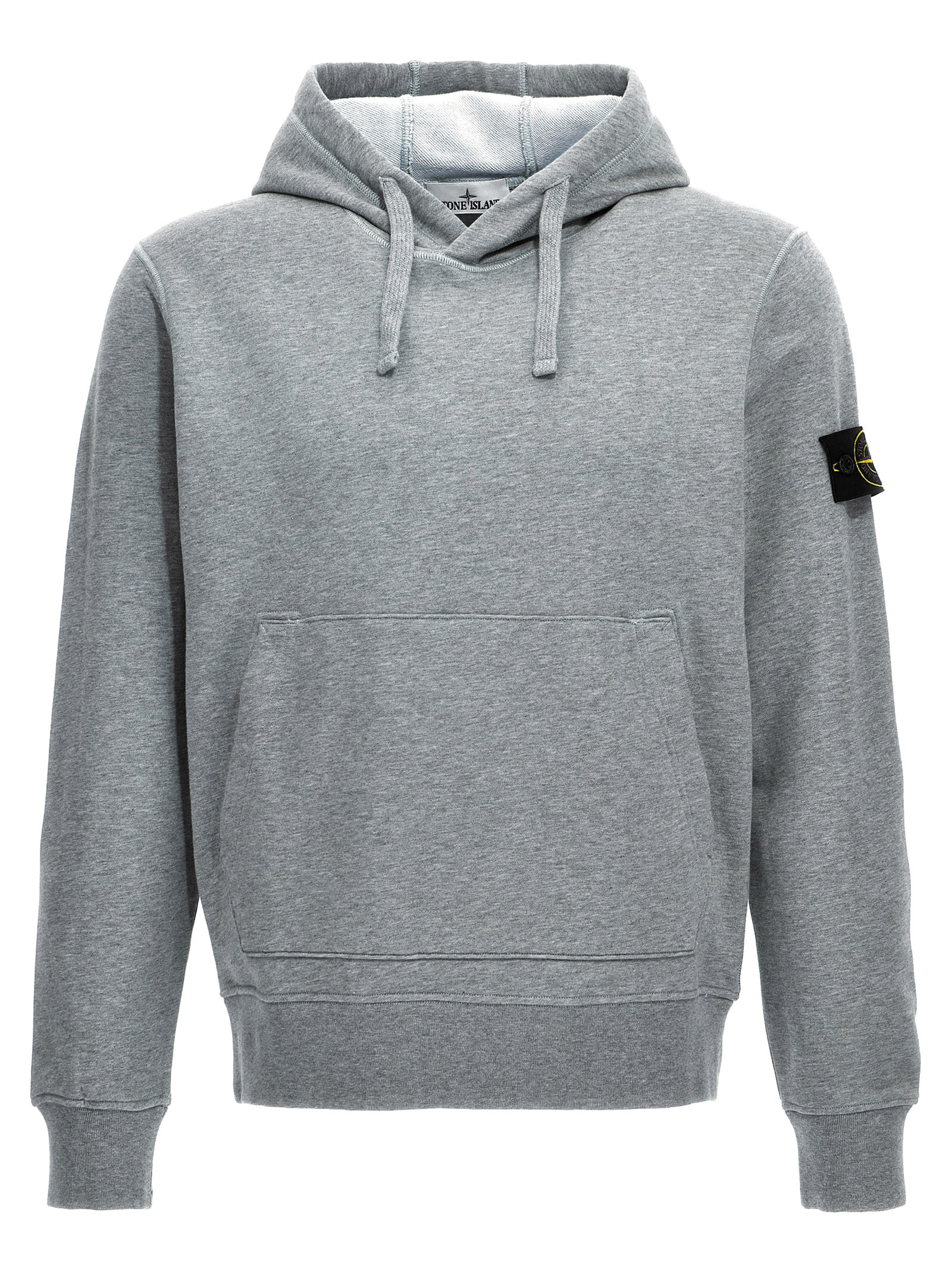 Stone Island 标志徽章连帽卫衣