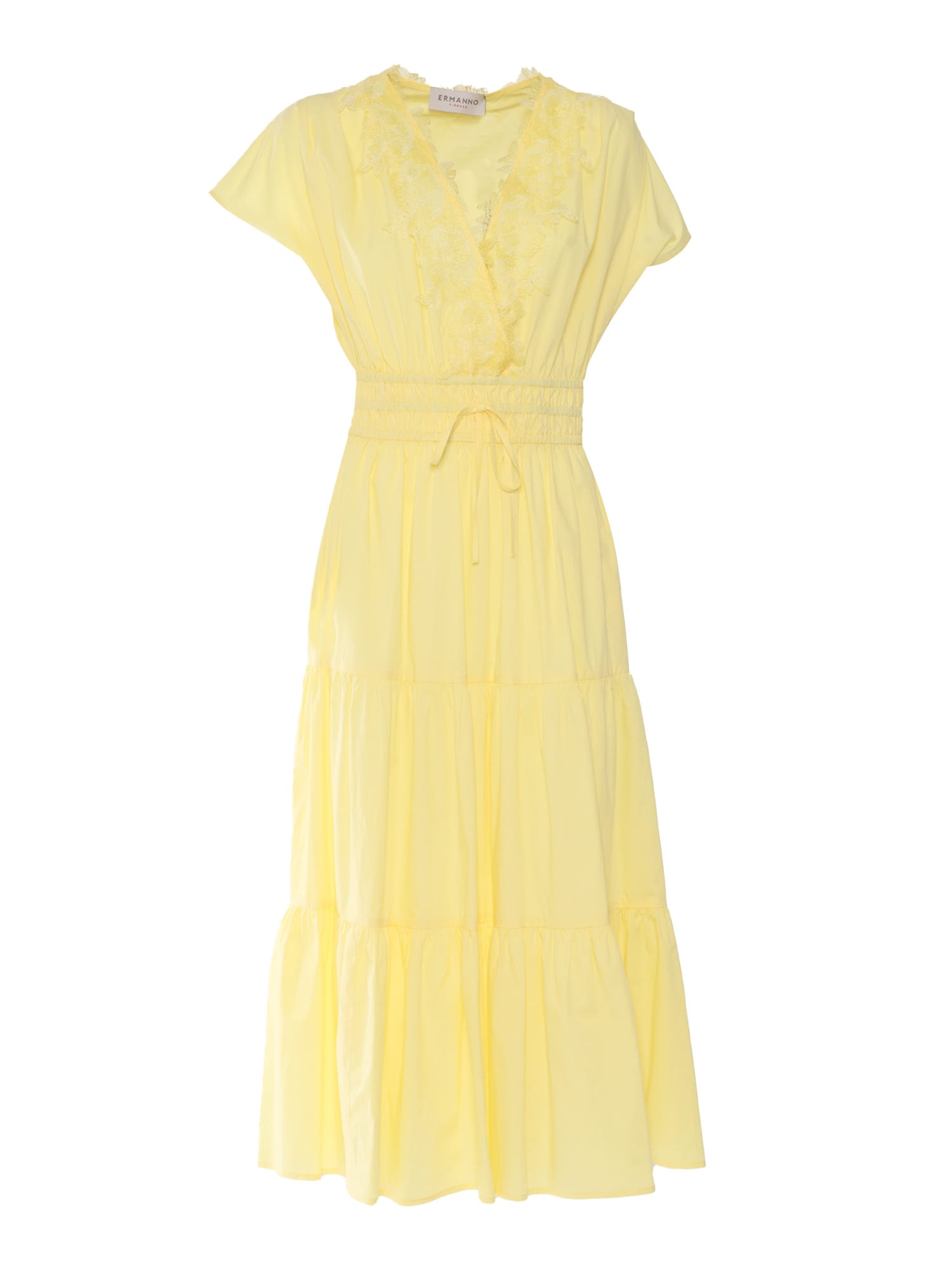 Ermanno Ermanno Scervino Long Yellow Dress