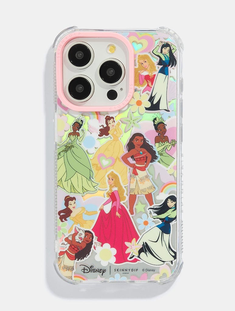 Disney Princess Rainbow Shock i Phone Case, i Phone 14 Pro Case