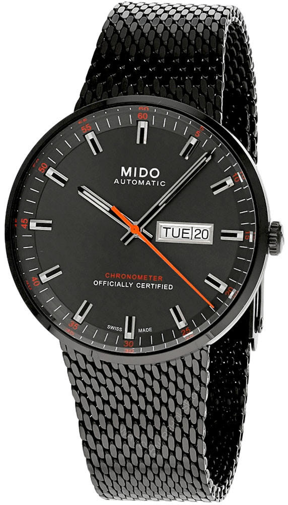 MIDO Commander Icone 42MM SS AUTO Black Men's Watch M031.631.33.061.00 / M0316313306100