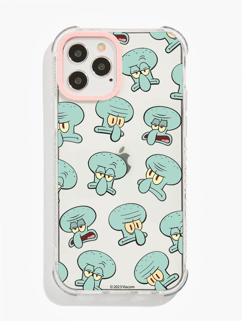 Sponge Bob x Skinnydip Squidward Repeat Shock i Phone Case, i Phone 16 Plus Case