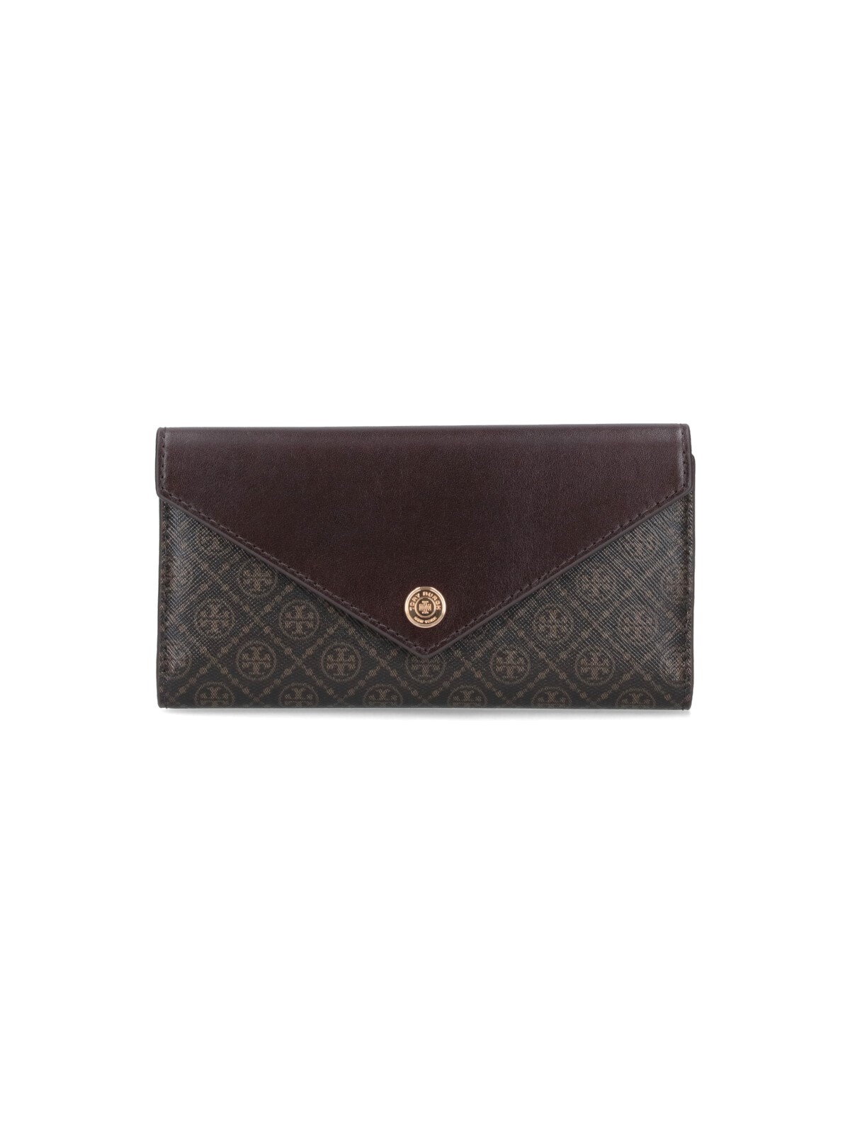 Tory Burch "T Monogram" Book Wallet
