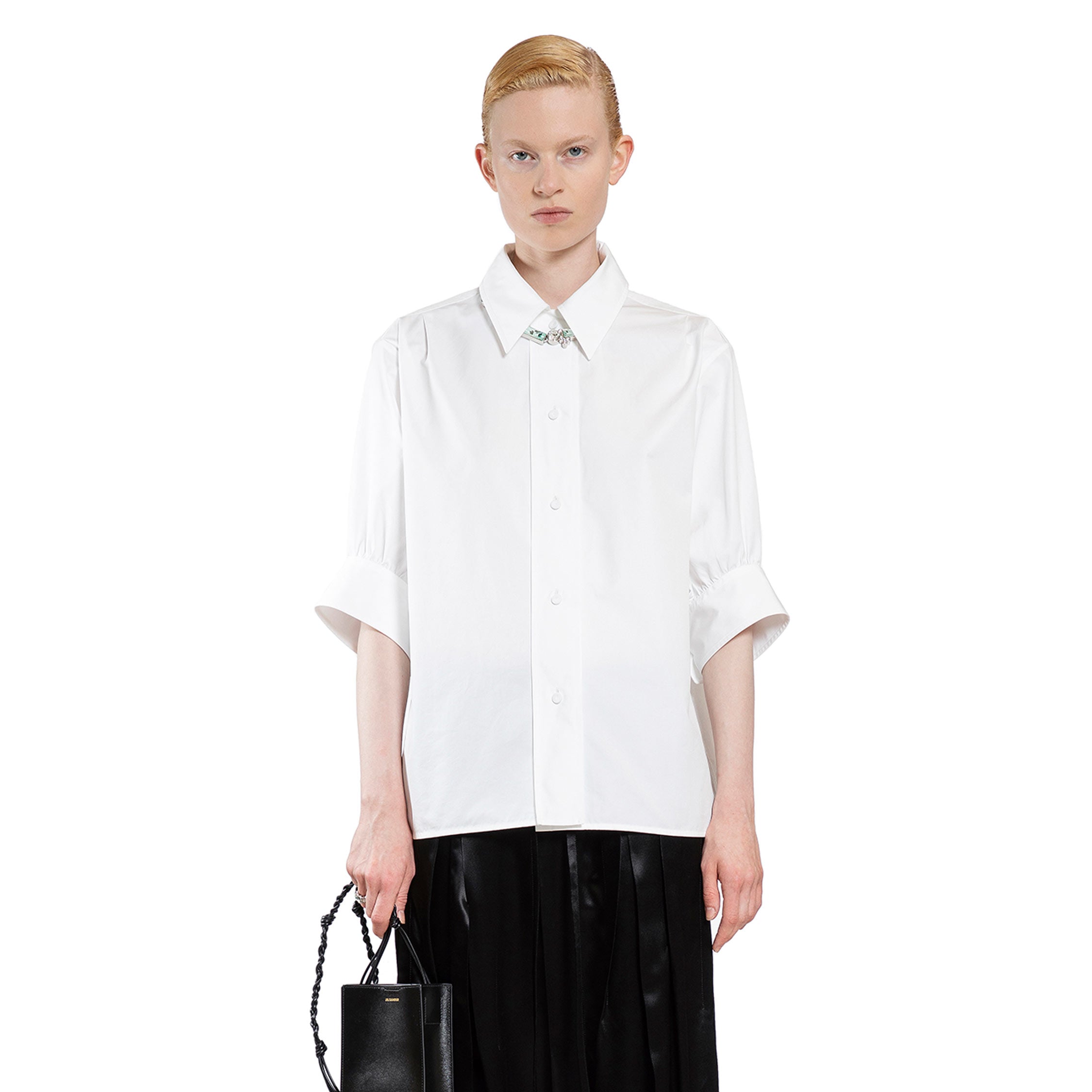 JIL SANDER WOMAN WHITE SHIRTS