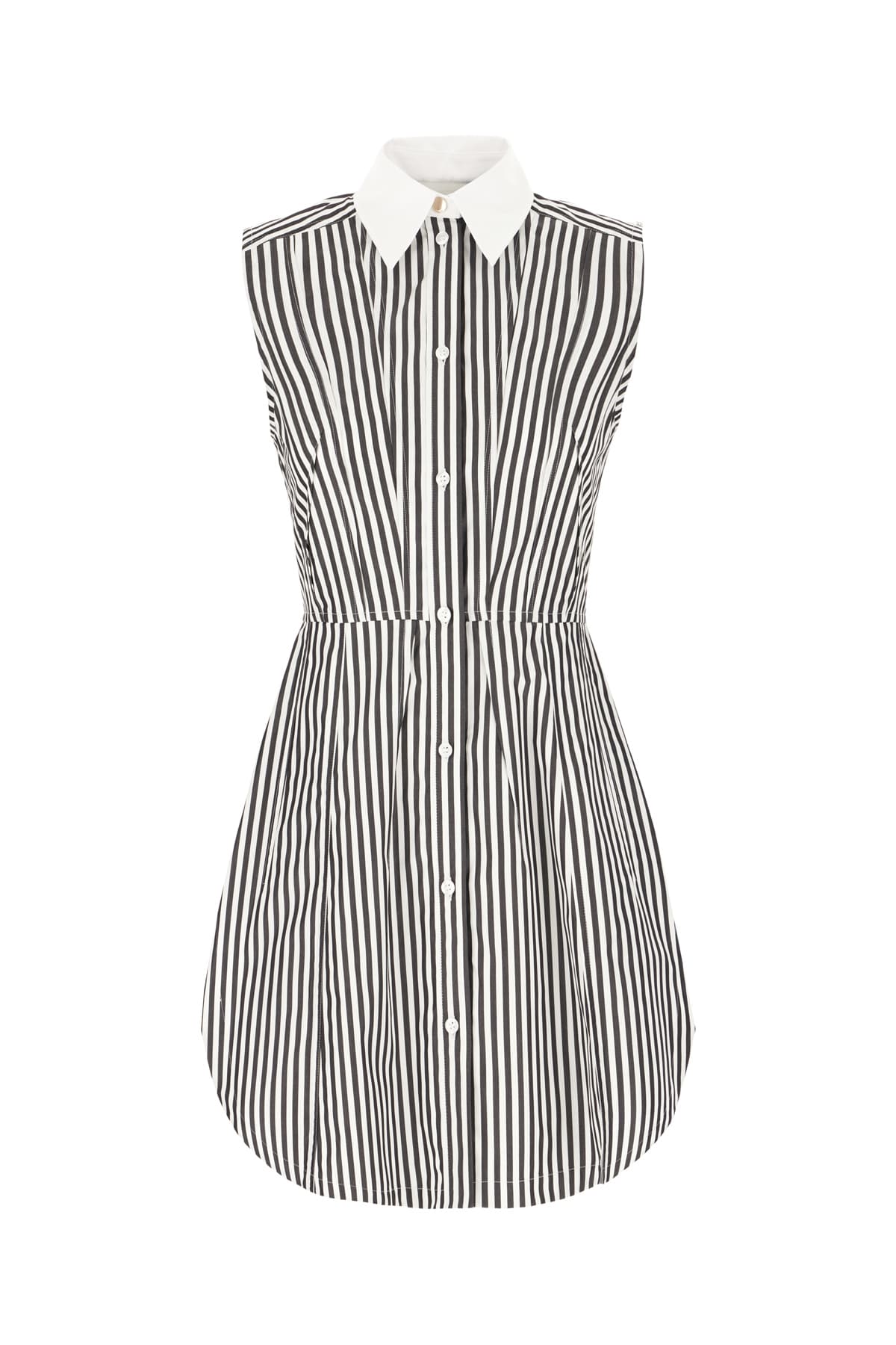 SportMax Printed Cotton Shirt Dress