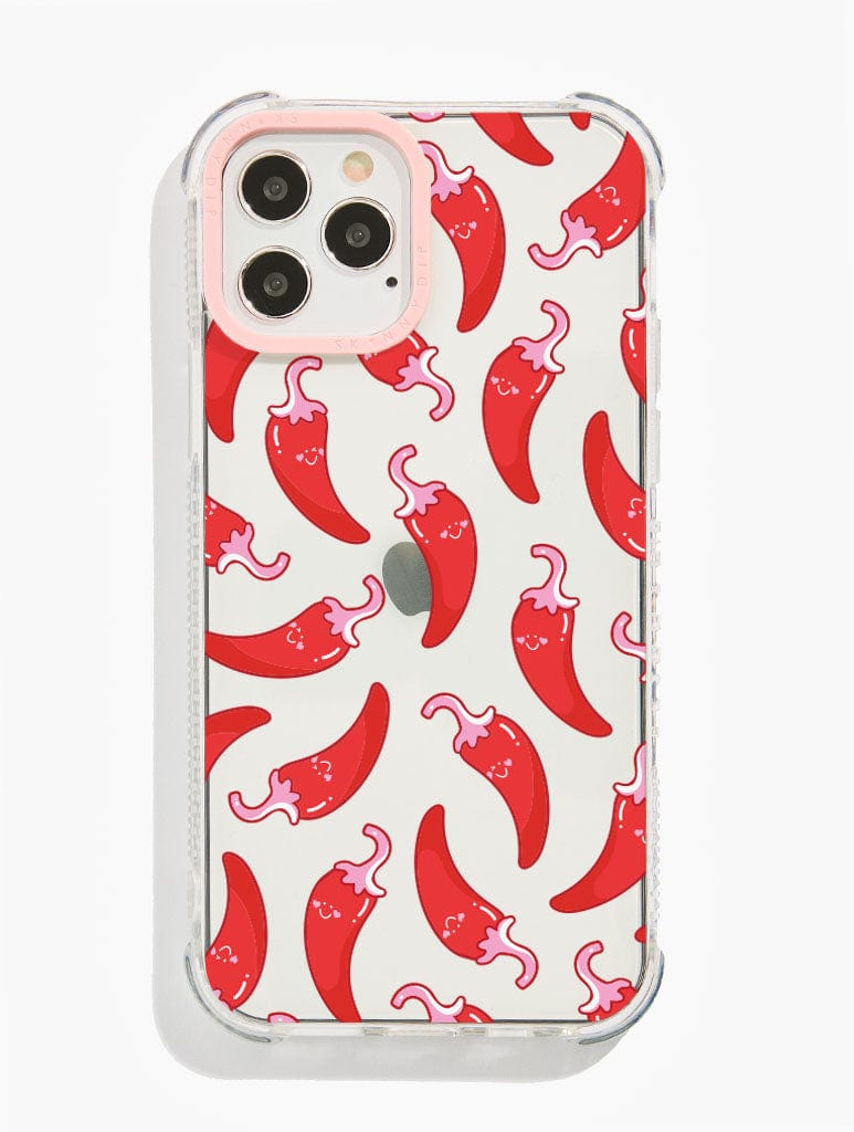 Happy Chilli Peppers Shock i Phone Case, i Phone X/XS / 11 Pro Case