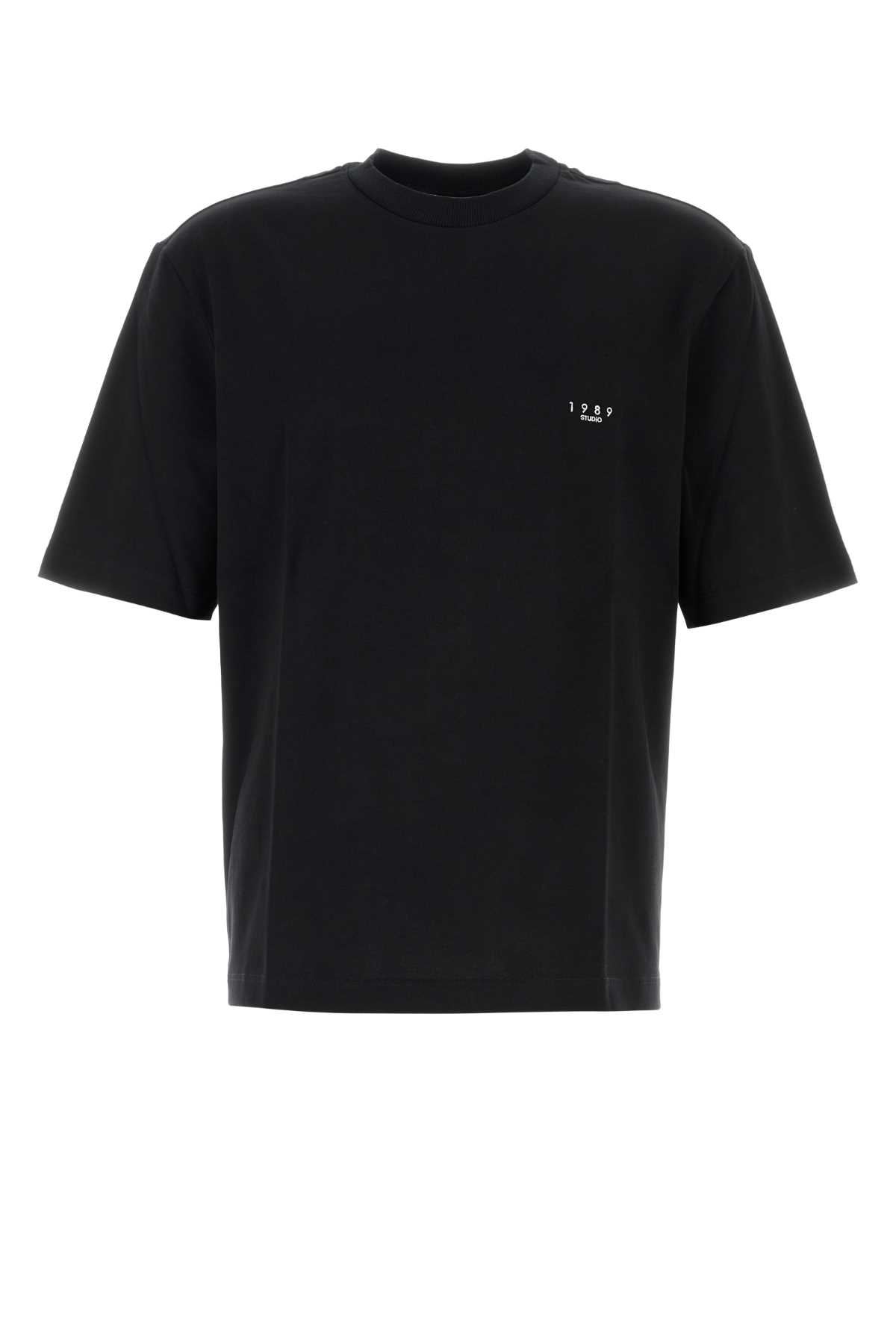 1989 Studio Black Cotton T-shirt