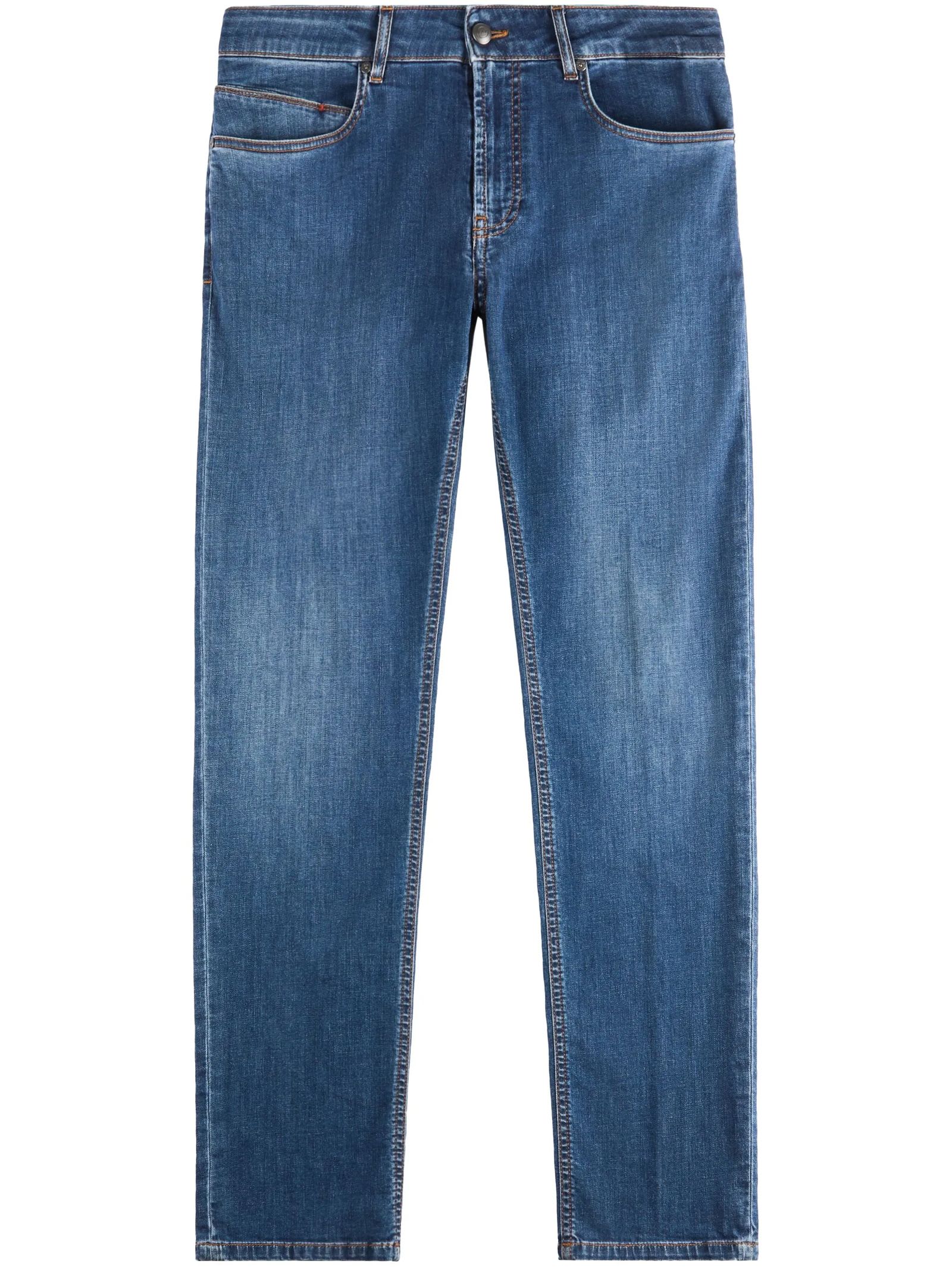 Fay Blue Cotton Denim Jeans
