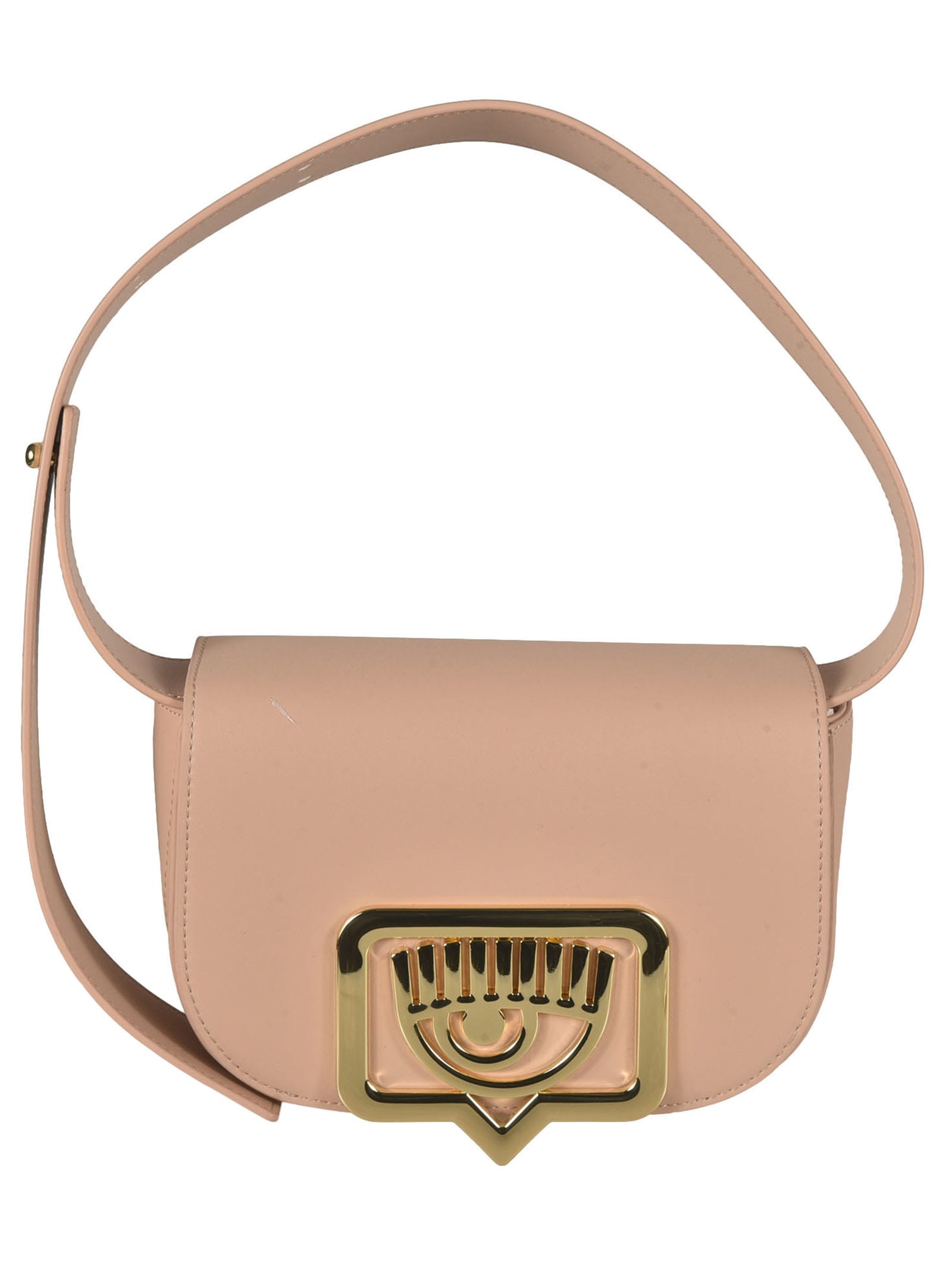 Chiara Ferragni Logo Eye Shoulder Bag