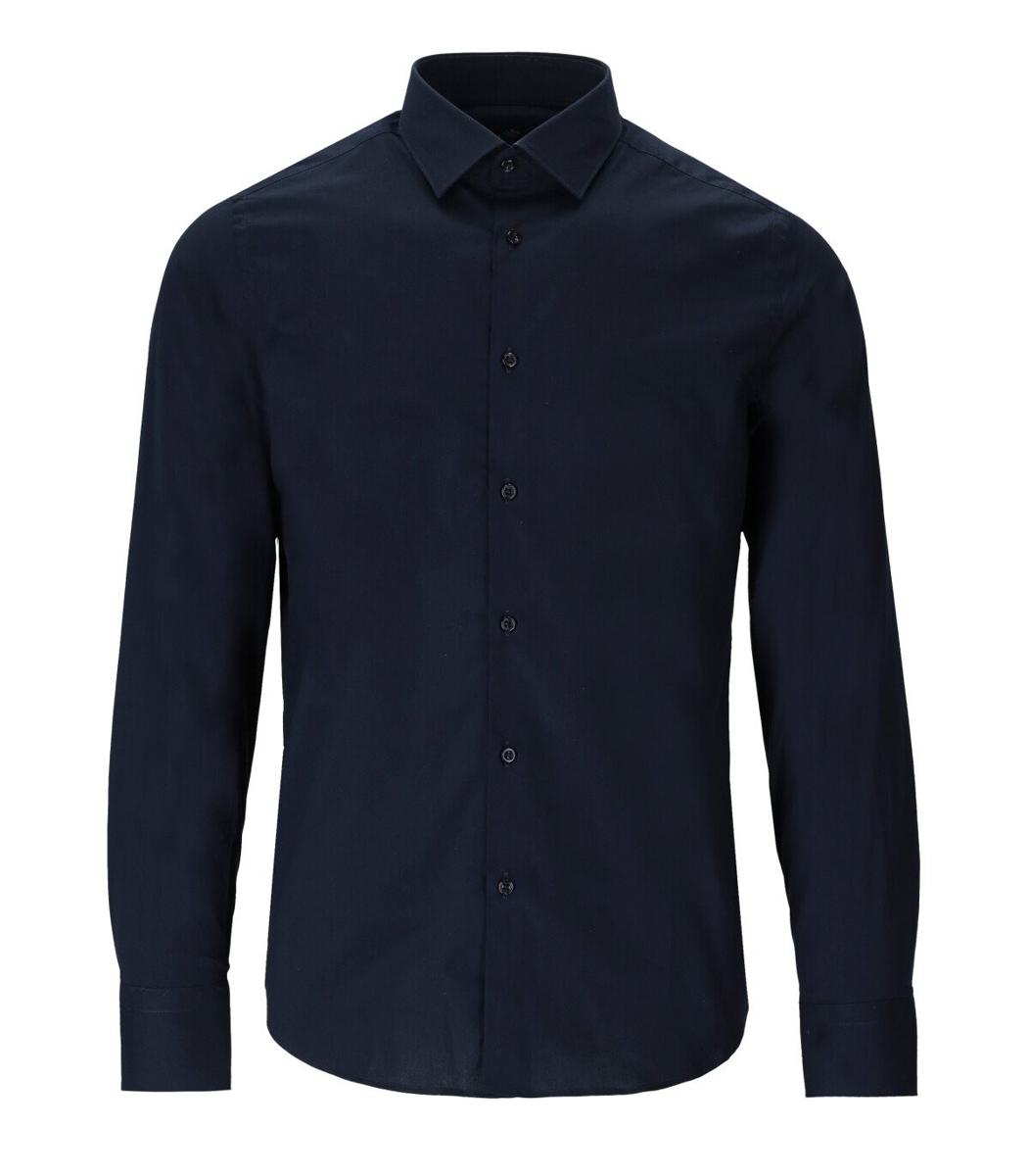 Gmf 965 Blue Poplin Shirt