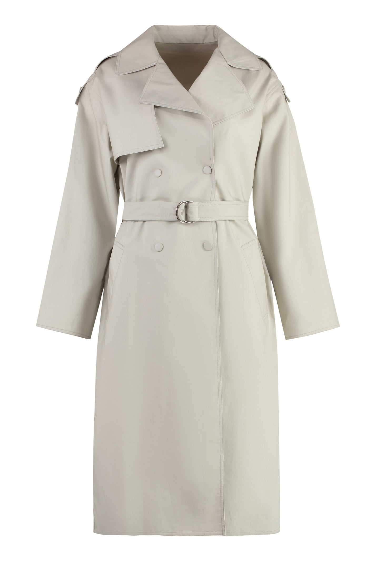 Yves Salomon Cotton Trench Coat