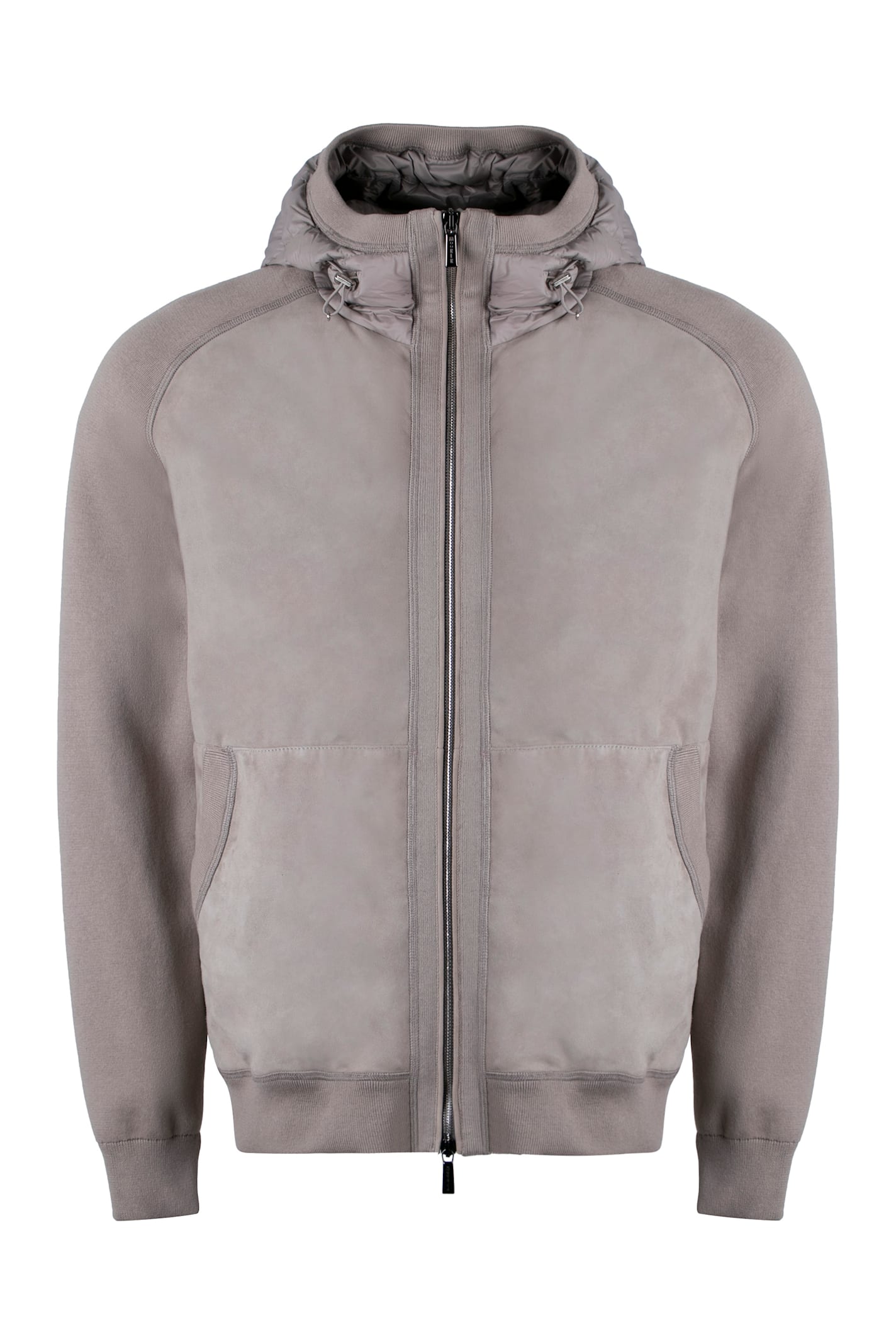 Moorer Trenton Hooded Full Zip Jacket