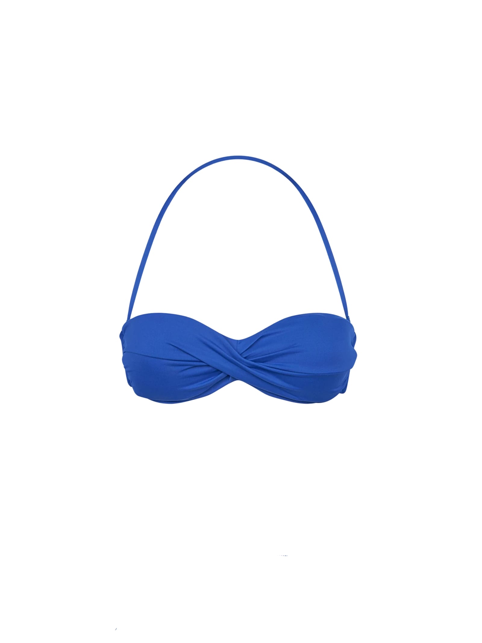 MC2 Saint Barth Electric Blue Bandeau Top