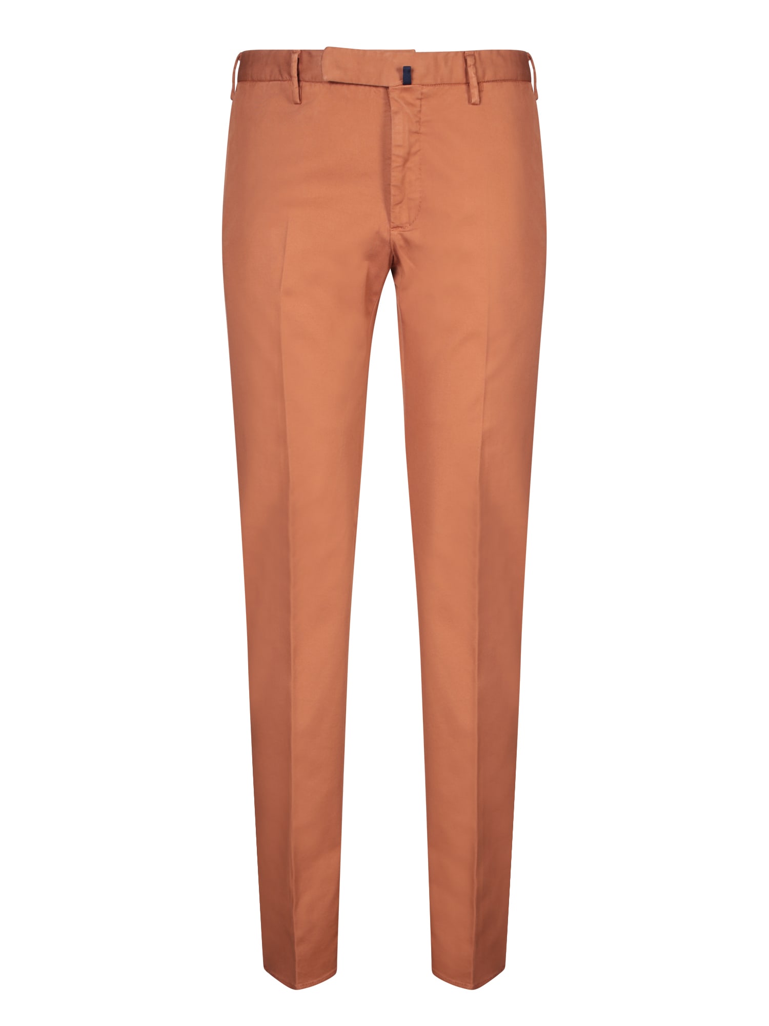 Incotex Brown Slim Fit Trousers