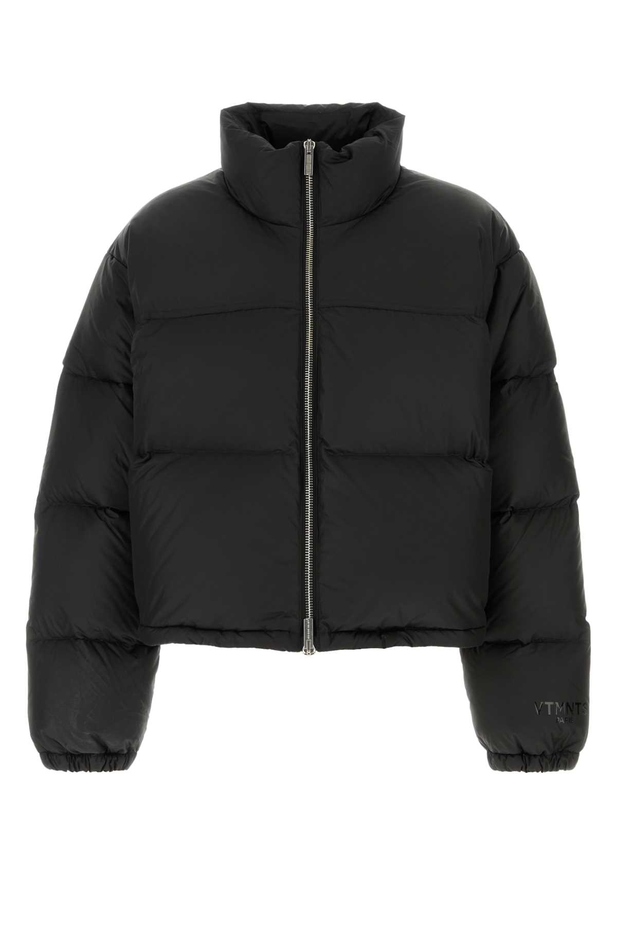VTMNTS Black Polyester Down Jacket