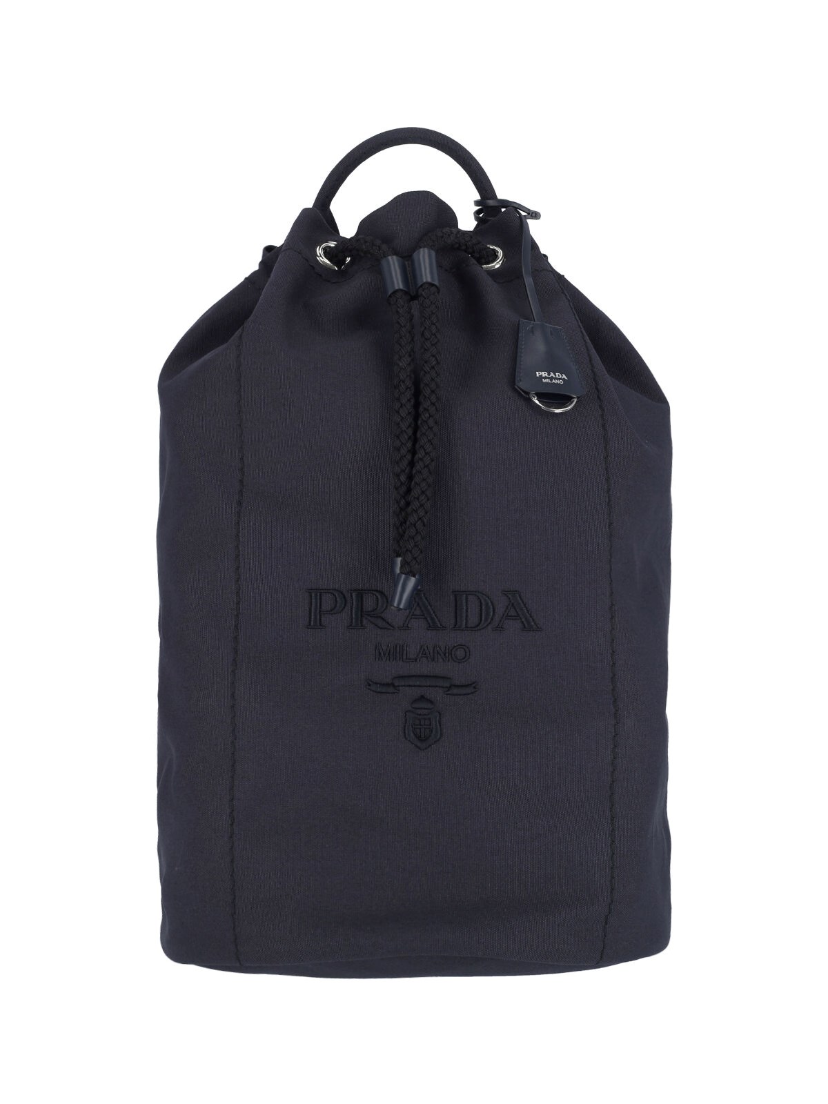 Prada Logo Bucket Bag