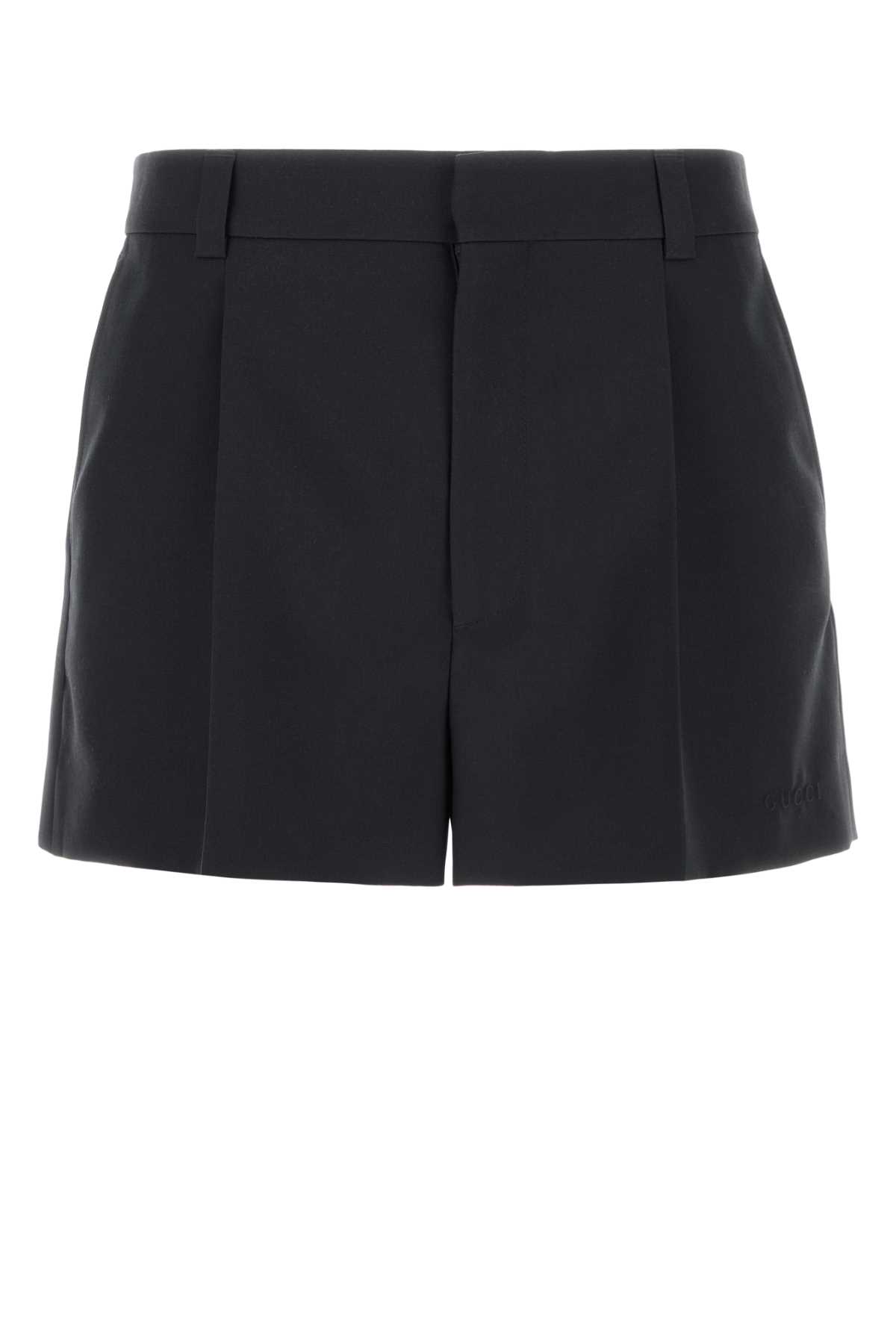 Gucci Graphite Twill Bermuda Shorts