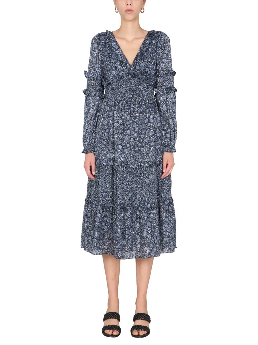 Michael Kors Dress With Floral Print
