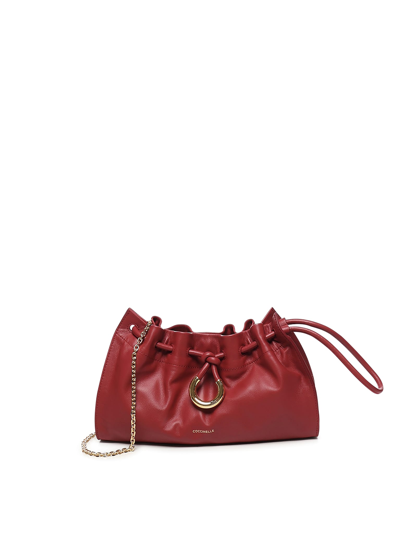 Coccinelle Smooth Leather Clutch