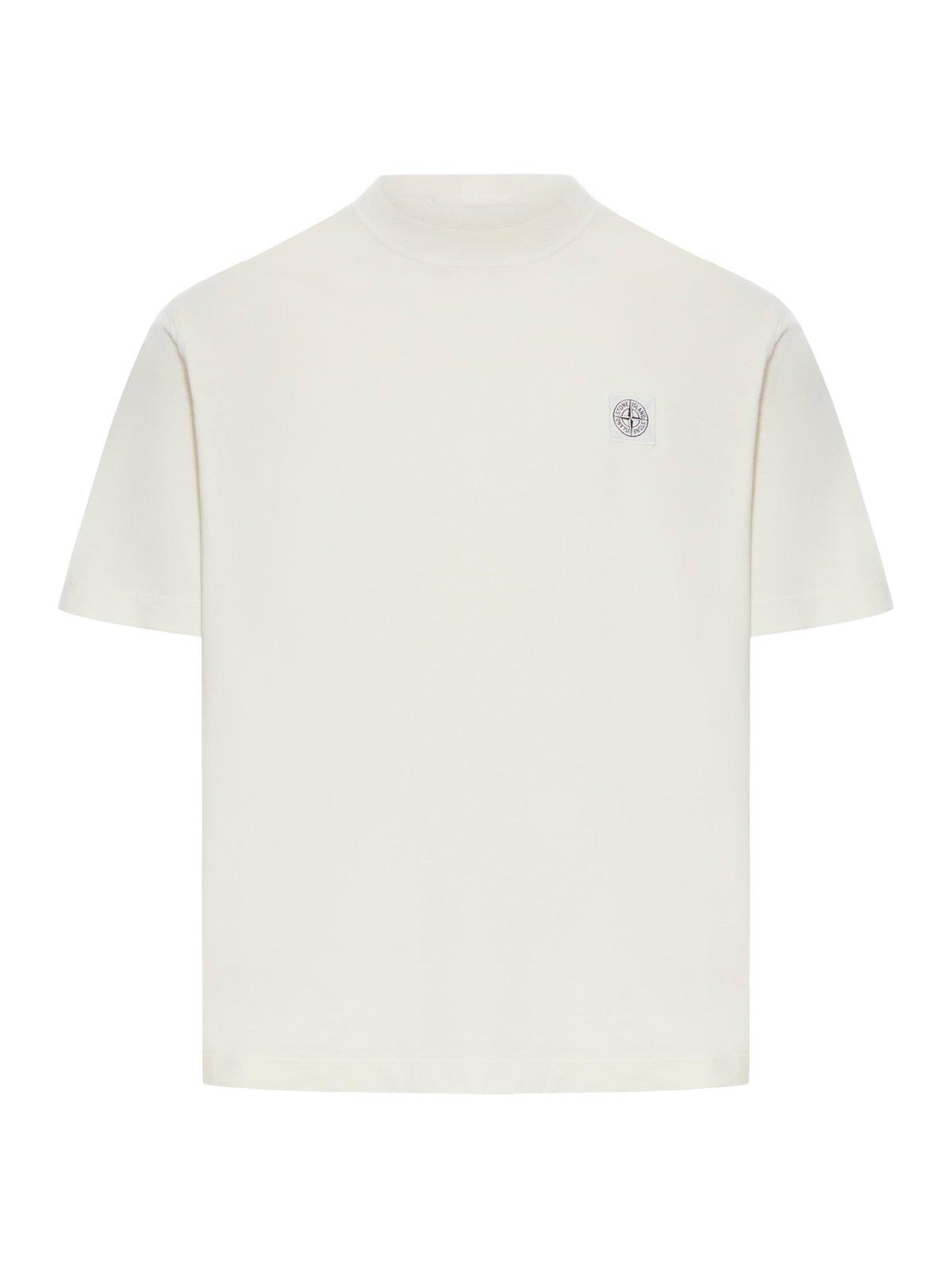 Stone Island Logo Patch Short-sleeved T-shirt