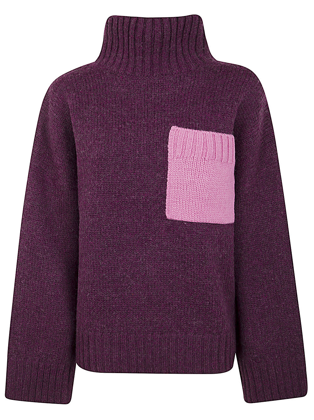 J. W. Anderson Patch Pocket Turtleneck Jumper
