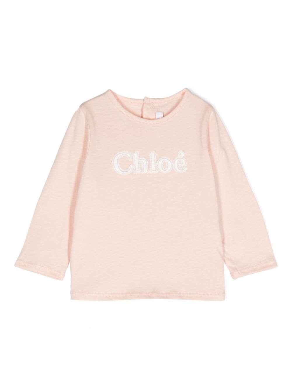 Chloé T-shirt Con Stampa