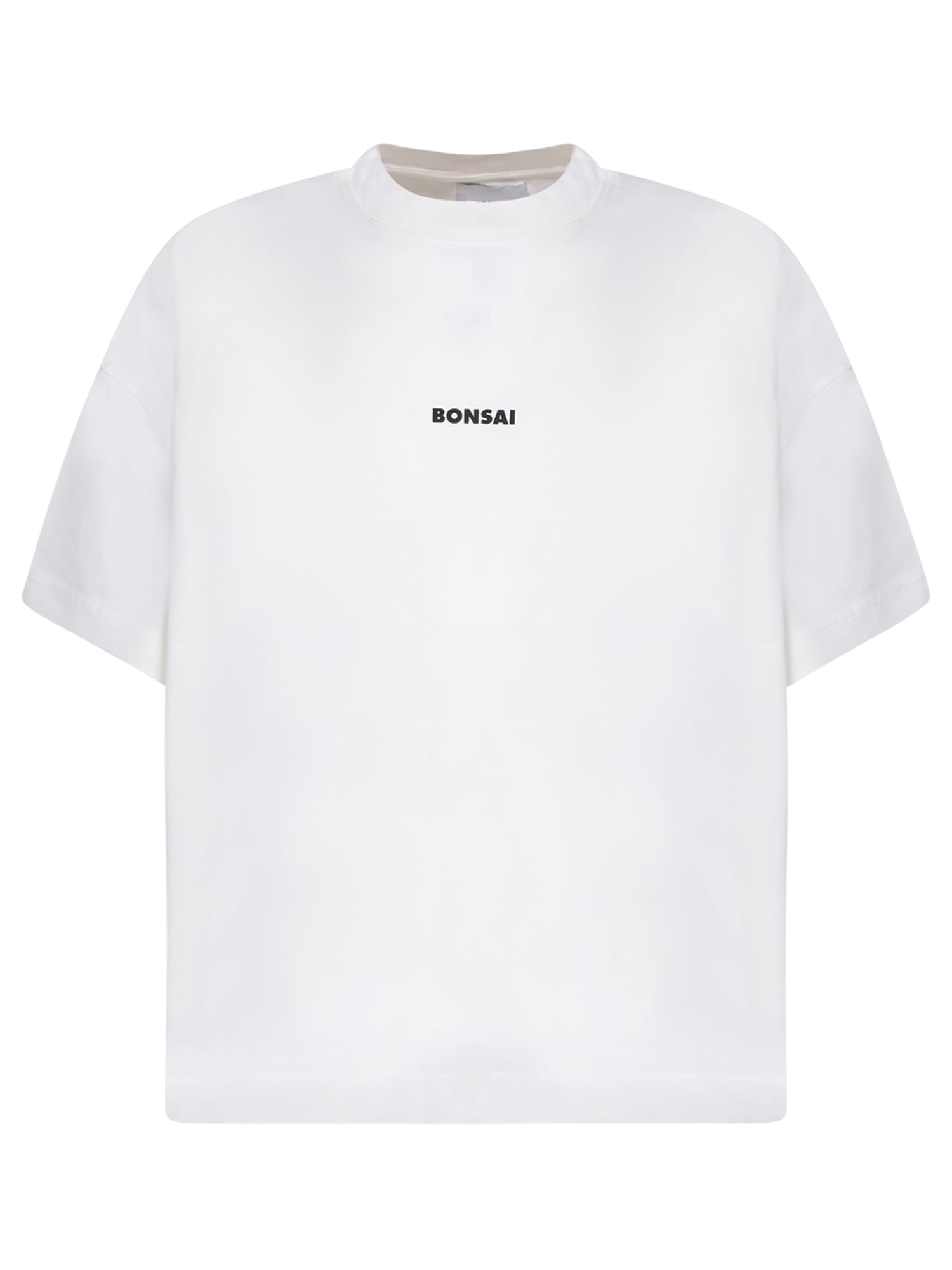 Bonsai Lettering Logo White T-shirt