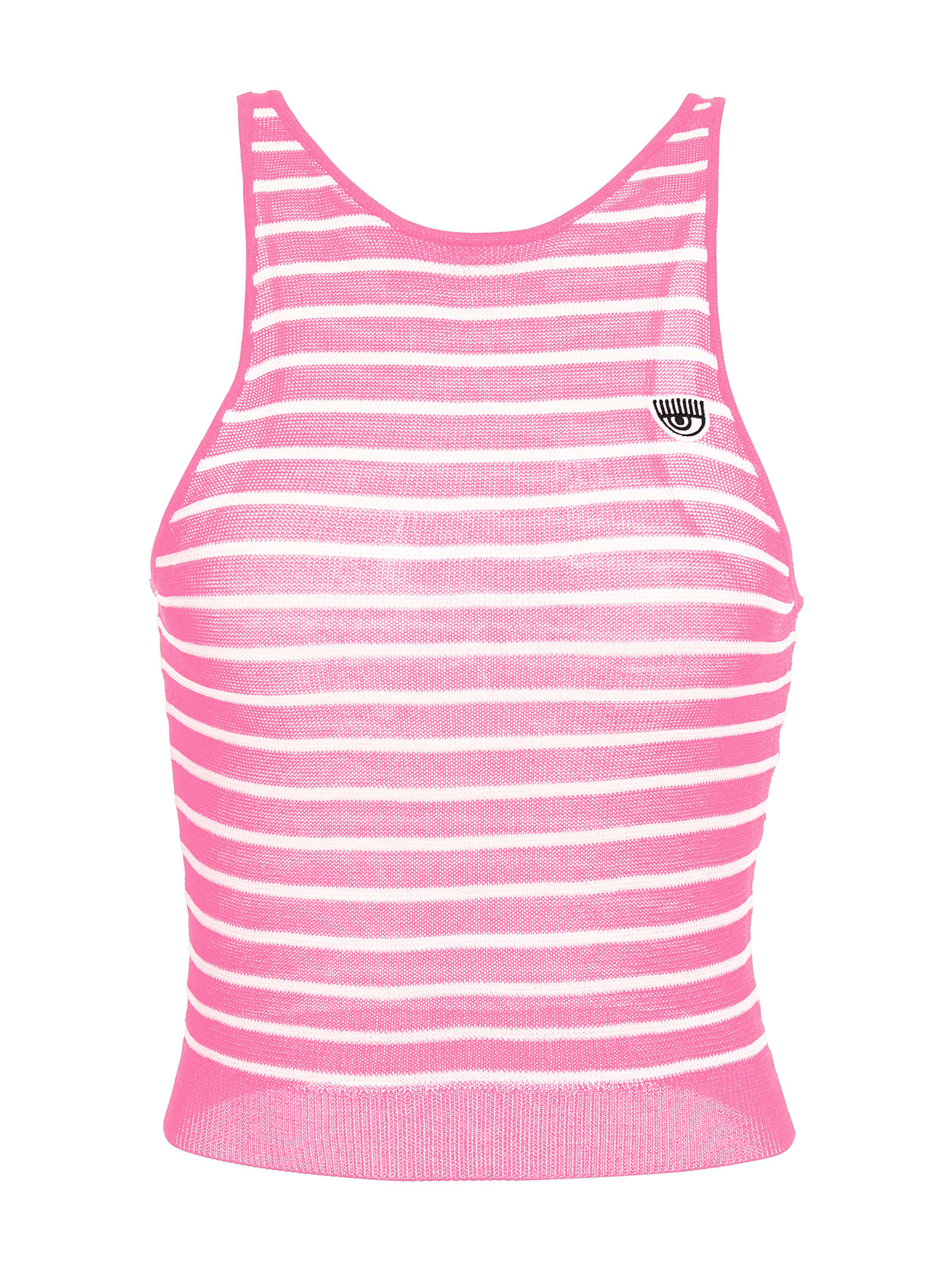 Chiara Ferragni Pink Sleeveless Top