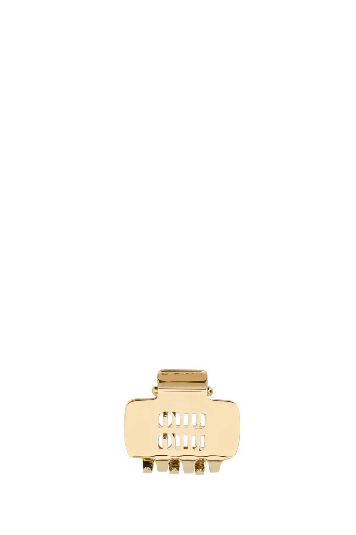 Miu Miu Gold Metal Hair Clip