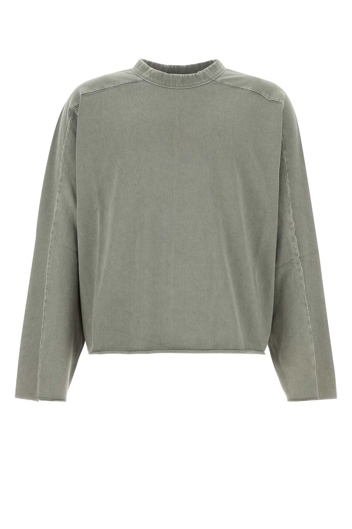 Entire Studios Dove Grey Cotton Oversize T-shirt