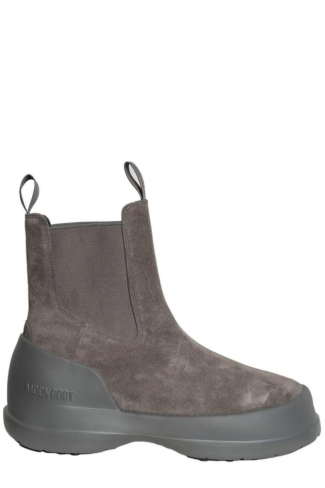 Moon Boot Luna Logo-printed Slip-on Boots